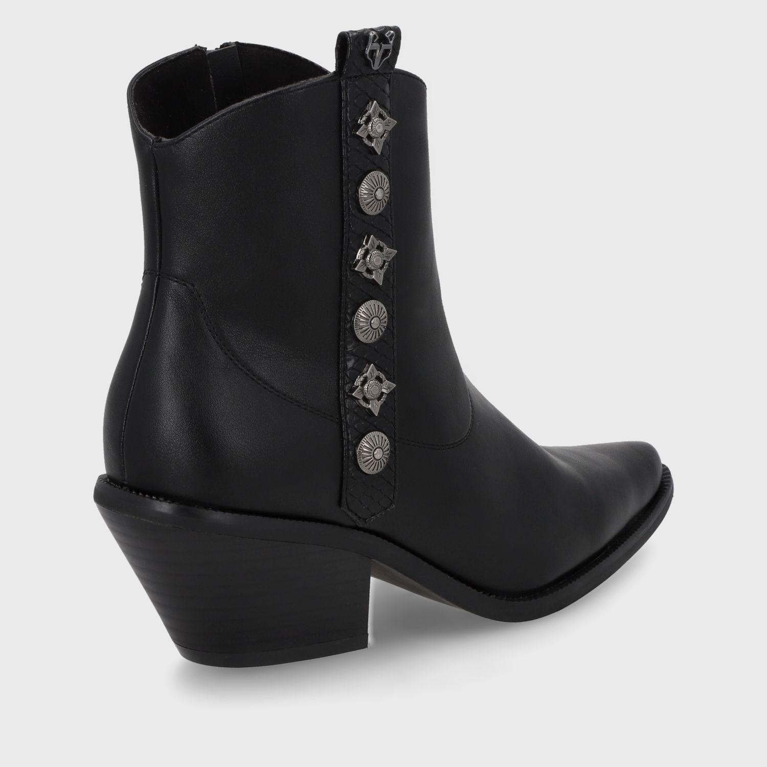 Botín Negro Mujer 33752 Gotta-4