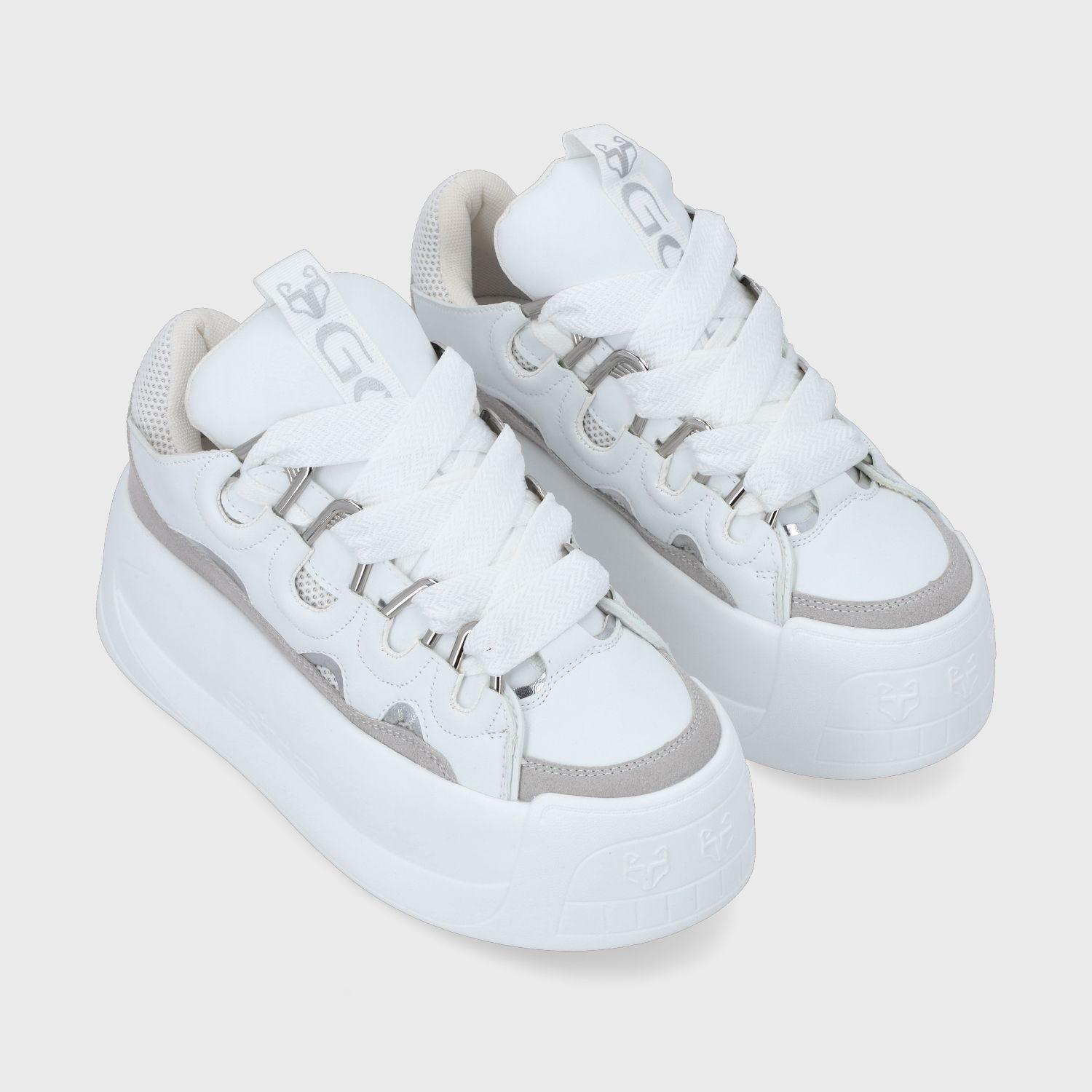 Zapatilla Blanca Mujer C732A Gotta-2