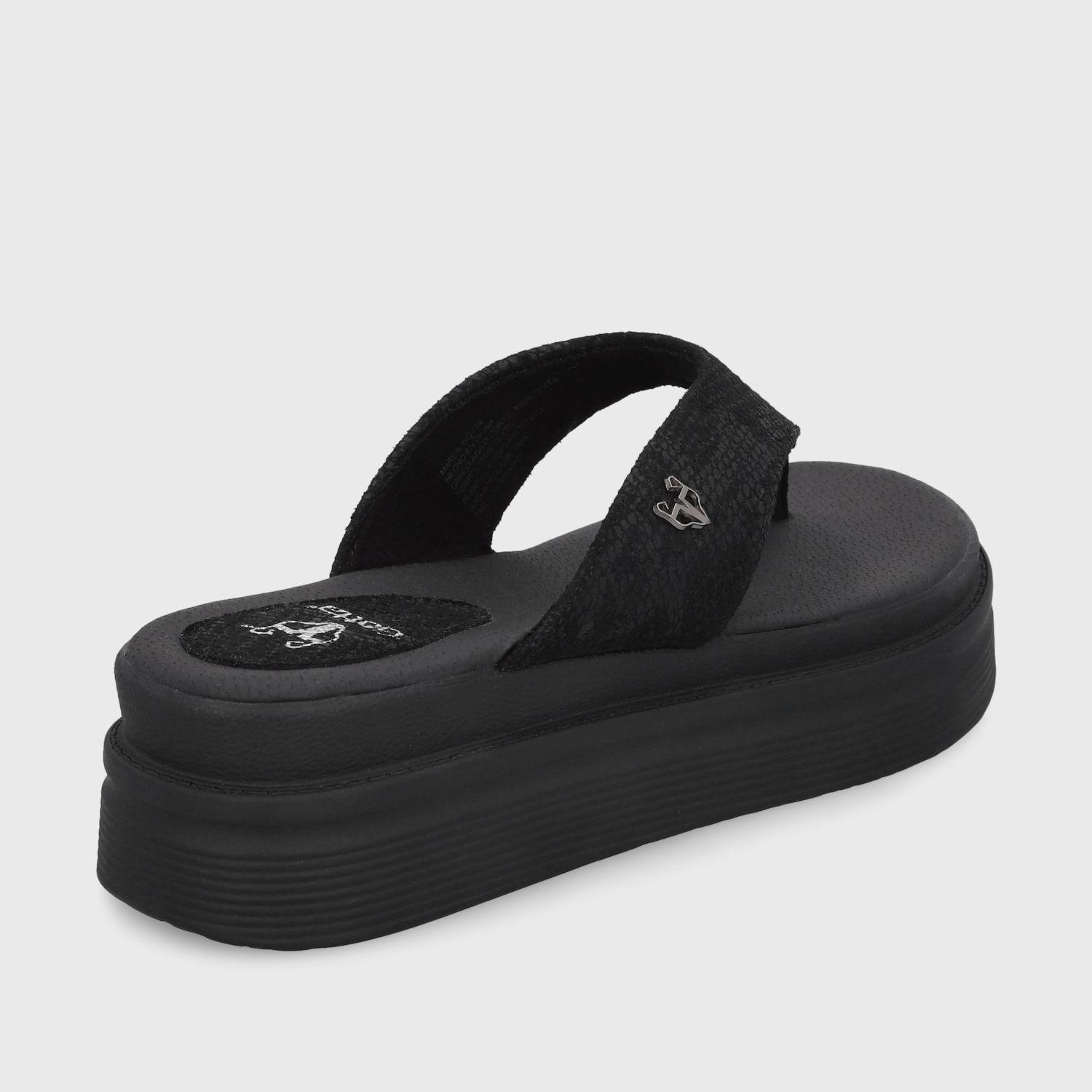 Sandalia Negra  Mujer 43011 Gotta-4