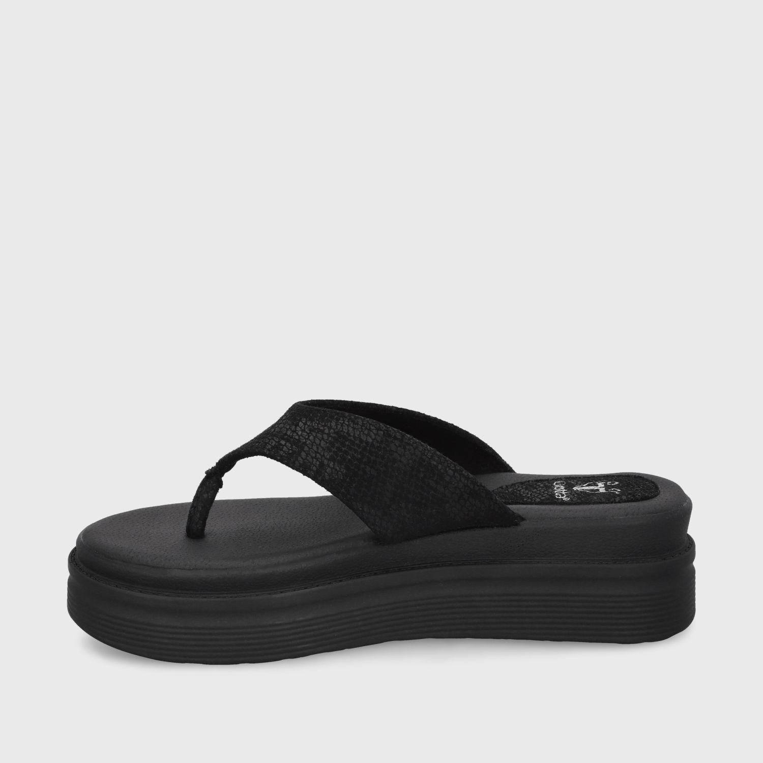 Sandalia Negra  Mujer 43011 Gotta-3