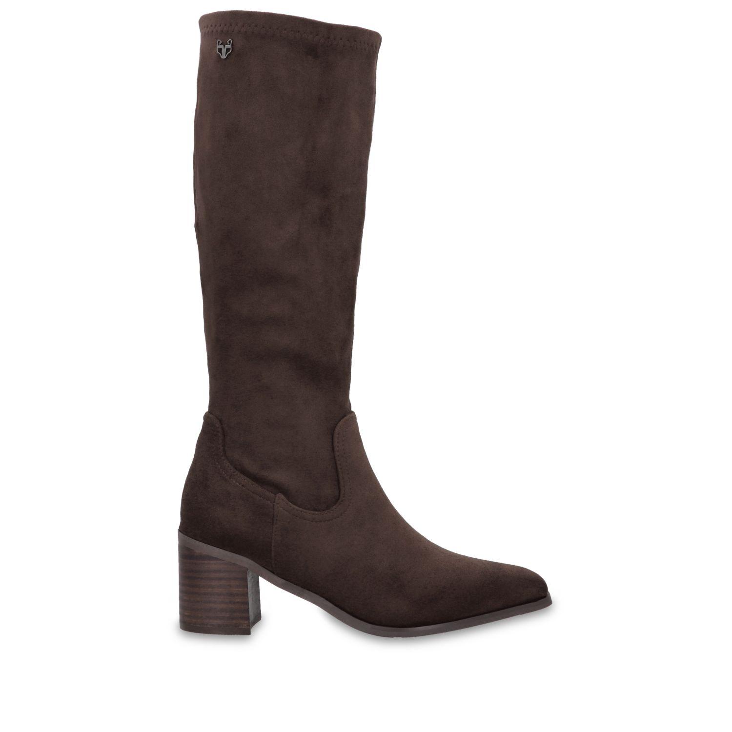 Bota Taco Café Mujer 5530202 Gotta-0