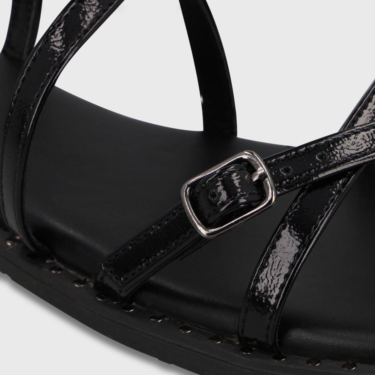 Sandalia Negra Mujer 64130 Gotta-5