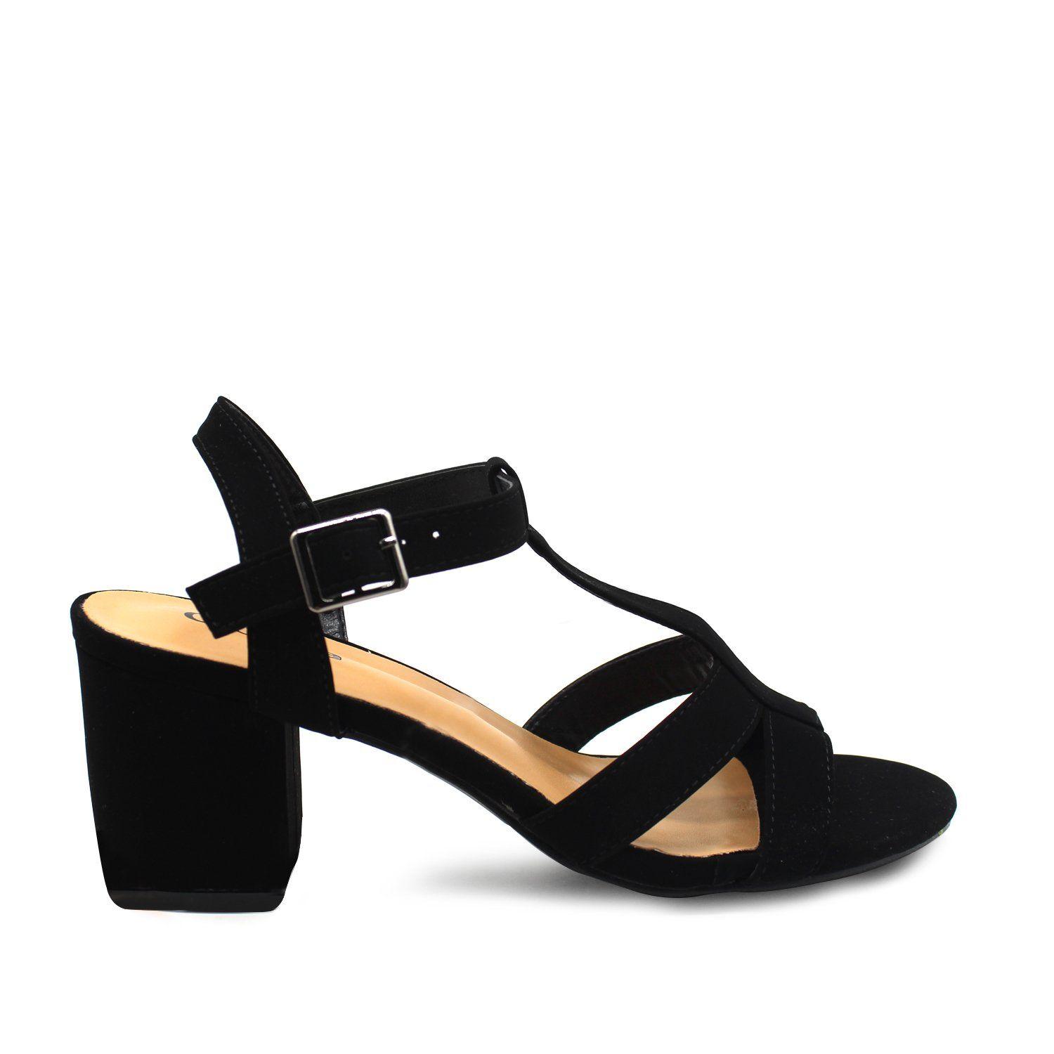 Sandalia Negra Mujer 15812 Gotta-0