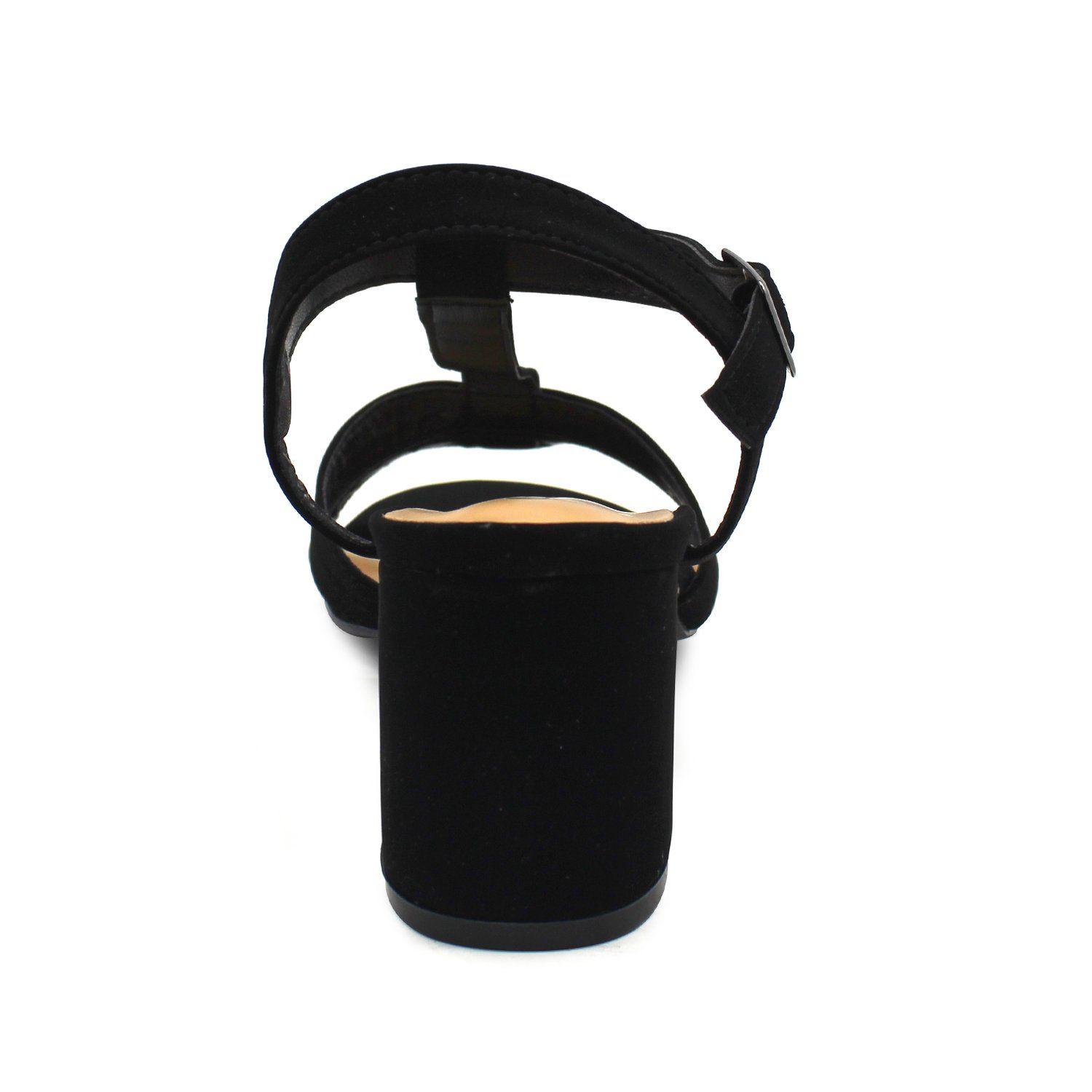 Sandalia Negra Mujer 15812 Gotta-4