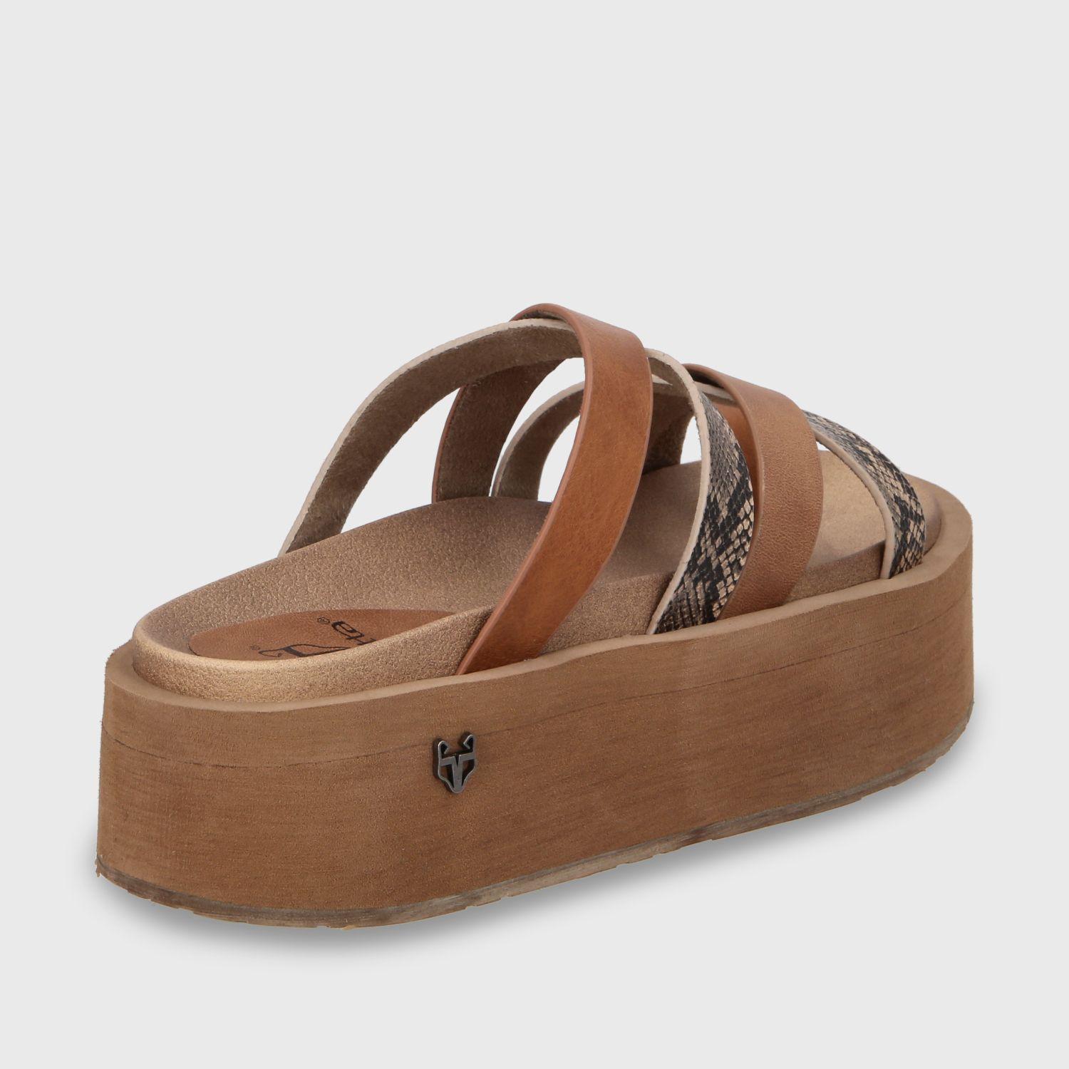 Sandalia Plataforma Beige Mujer 55940 Gotta-4
