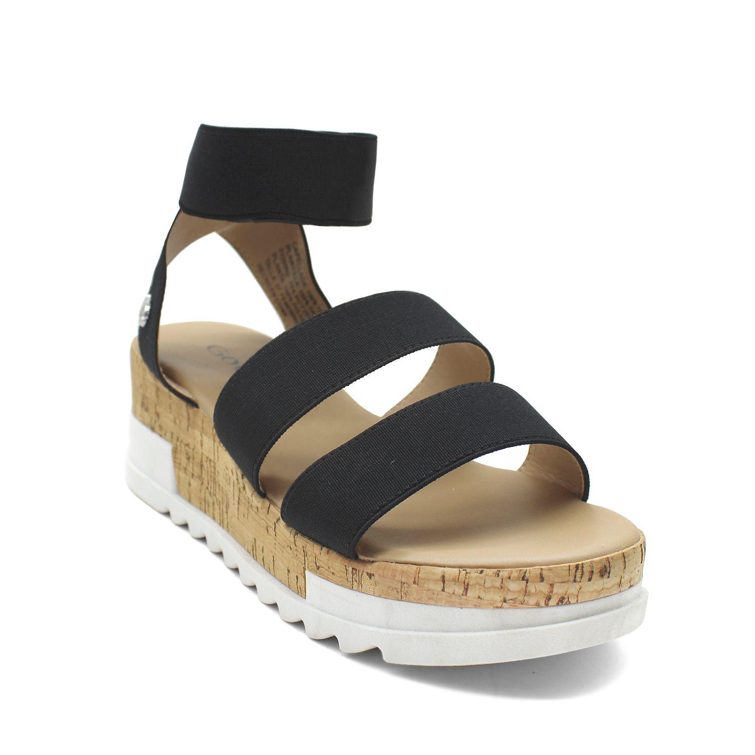 Sandalia Negra Mujer 13011 Gotta-1
