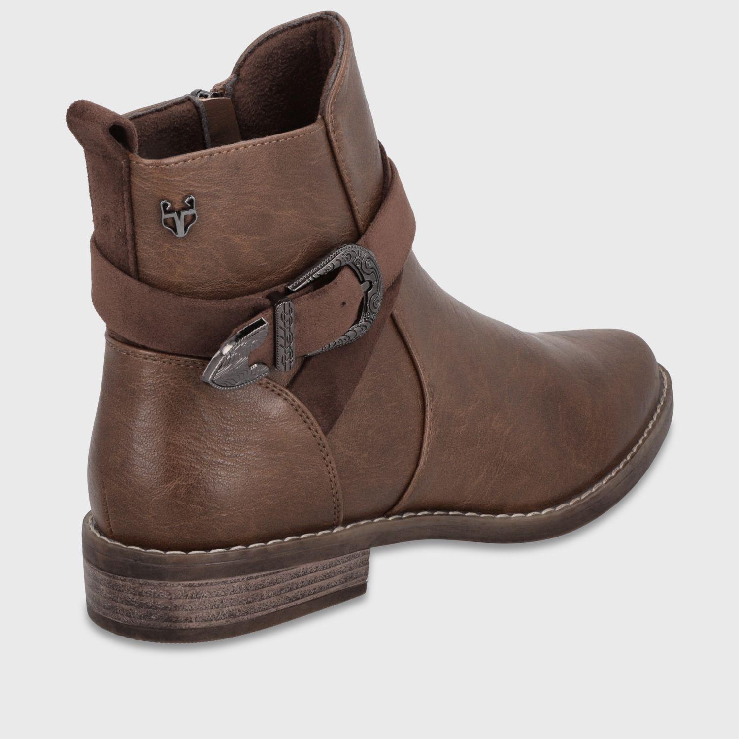 Botin Plano Café Mujer 175632 Gotta-3