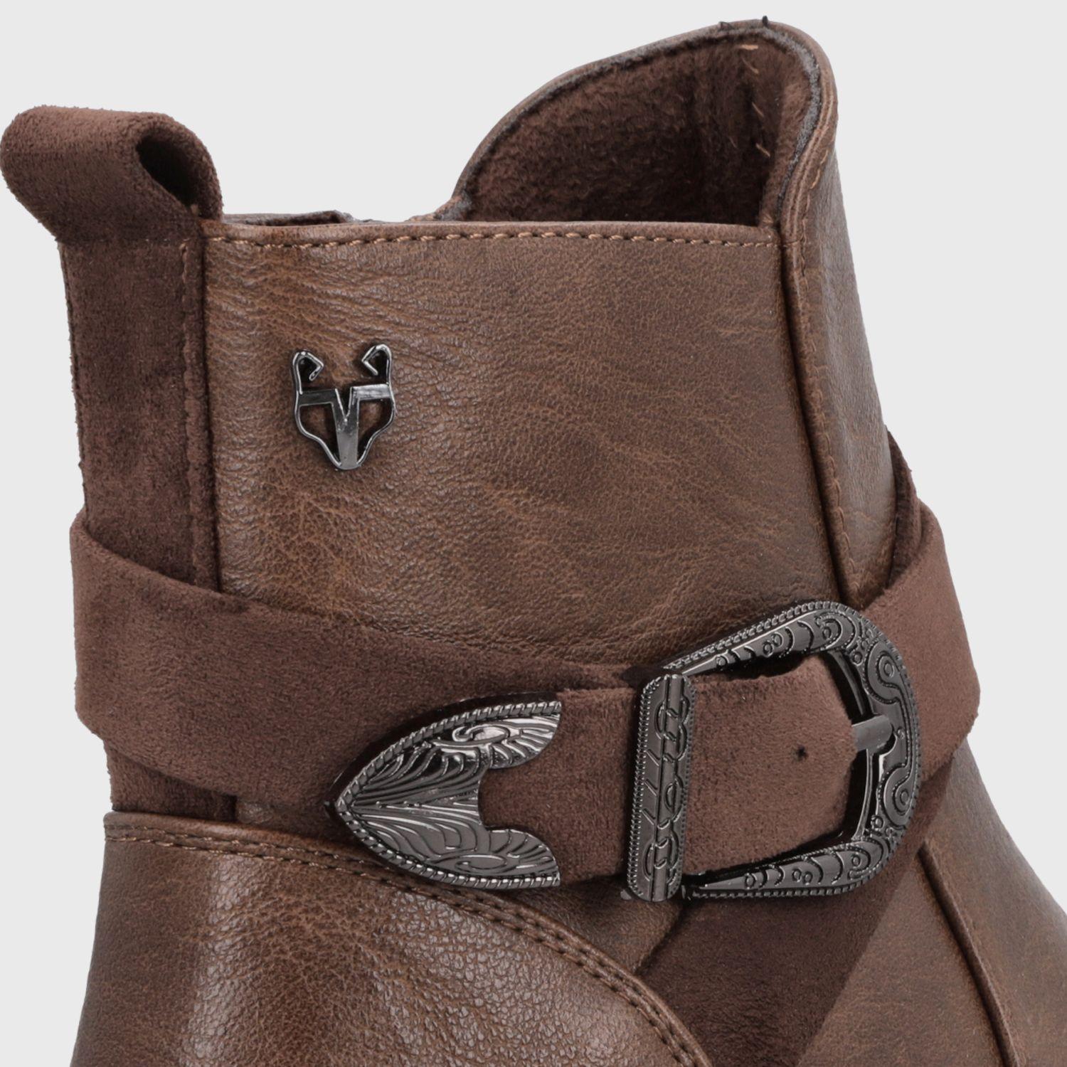 Botin Plano Café Mujer 175632 Gotta-5