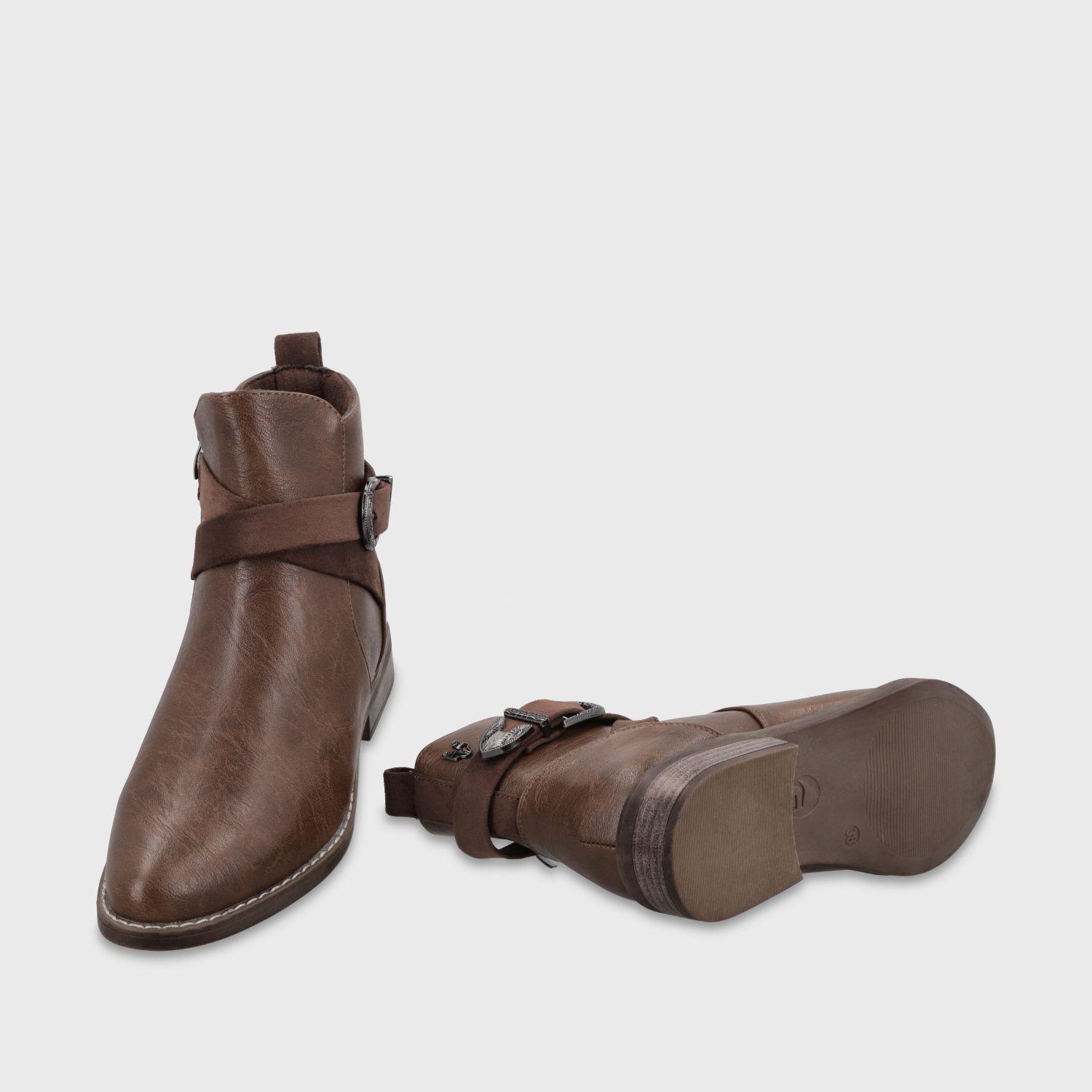 Botin Plano Café Mujer 175632 Gotta-6