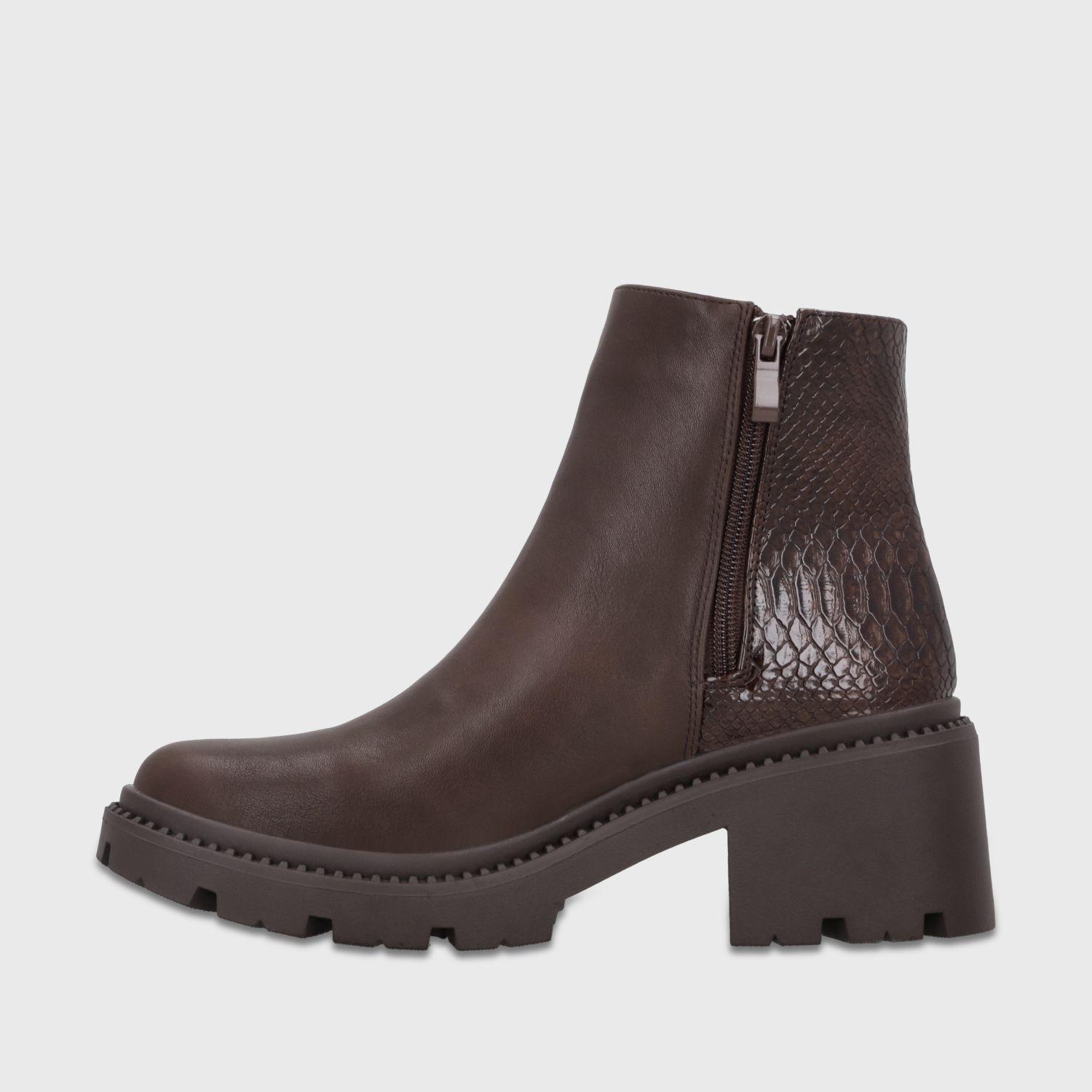 Botin Plataforma Café Mujer 457442 Gotta-3
