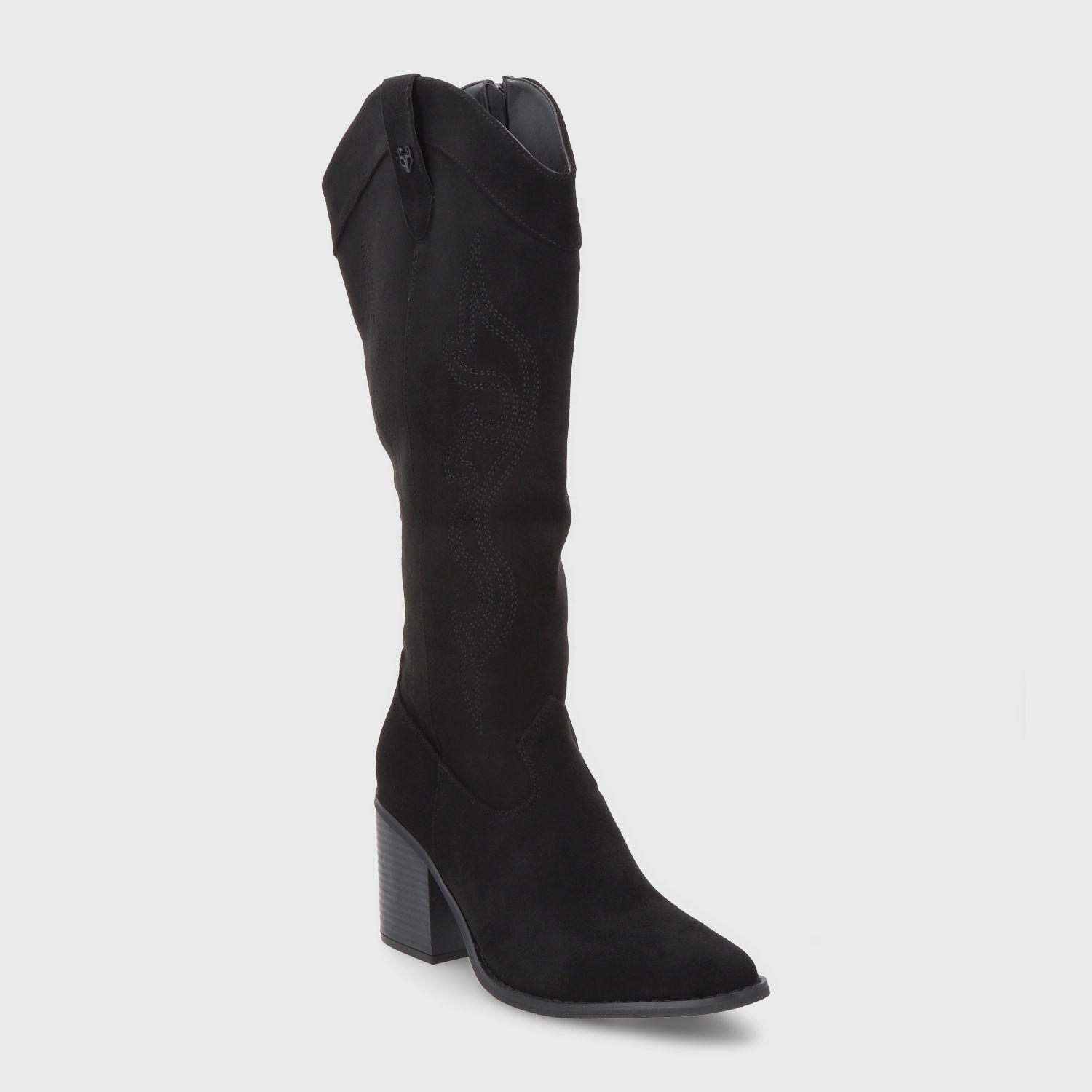 Bota Taco Negra Mujer 53782 Gotta-1