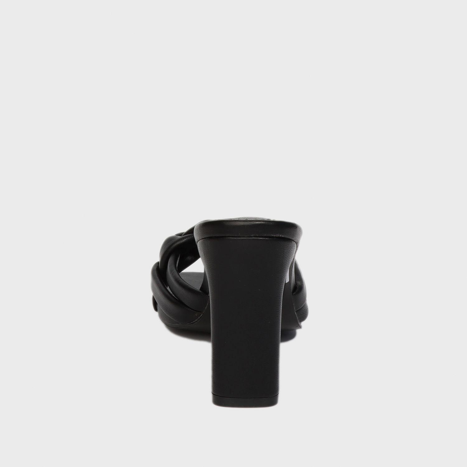 Sandalia Taco Negra Mujer 25701 Gotta-4