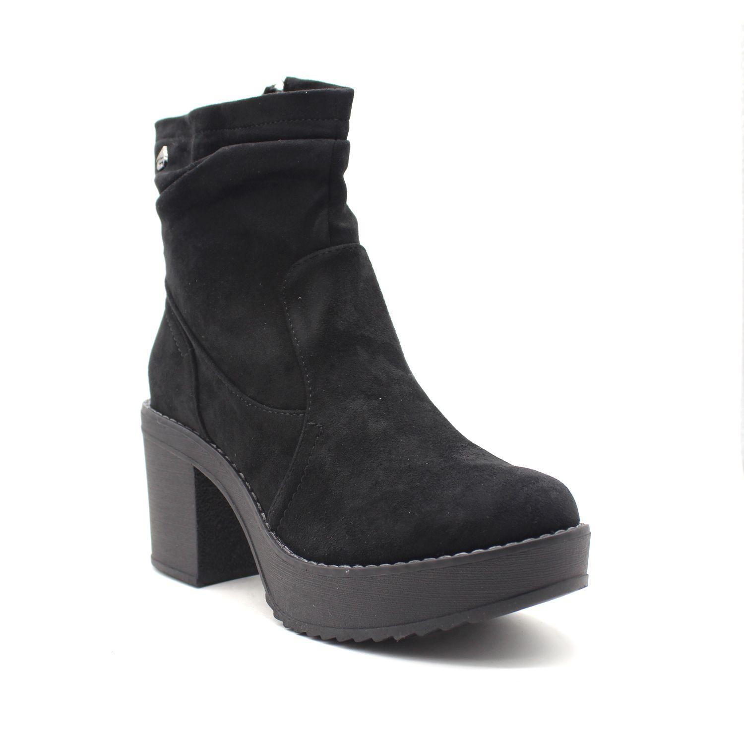 Botín Negro Mujer C7330 Gotta-1