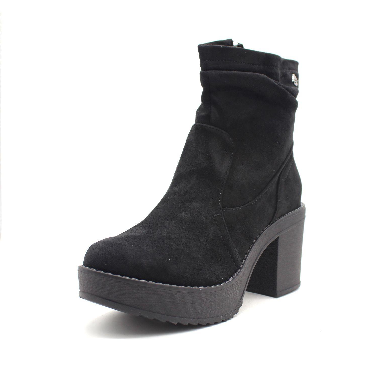 Botín Negro Mujer C7330 Gotta-3