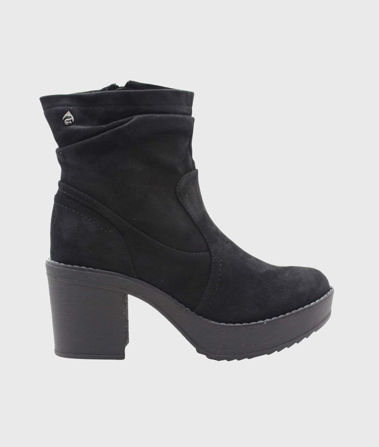 Botín Negro Mujer C7330 Gotta-0