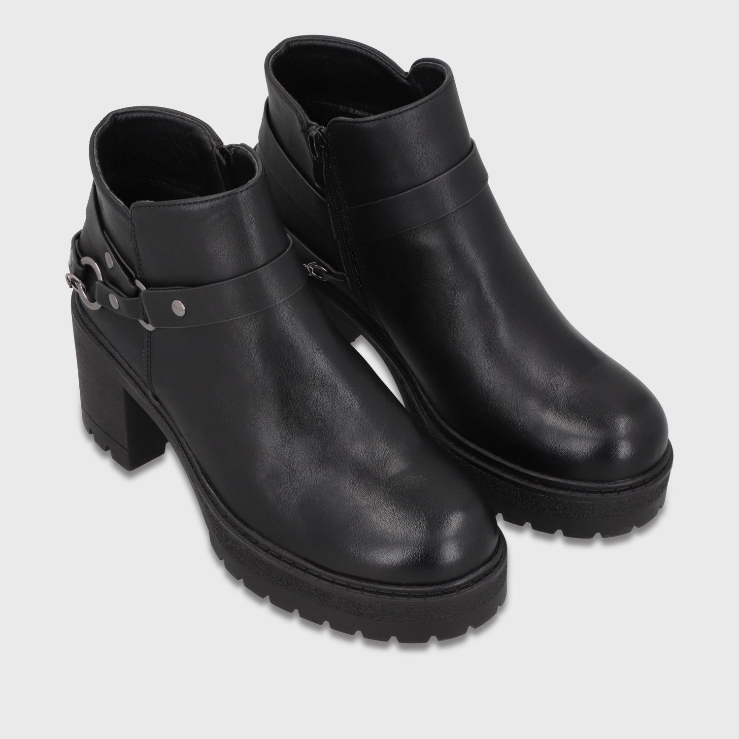 Botin Taco Negro Mujer 6587101 Gotta-2
