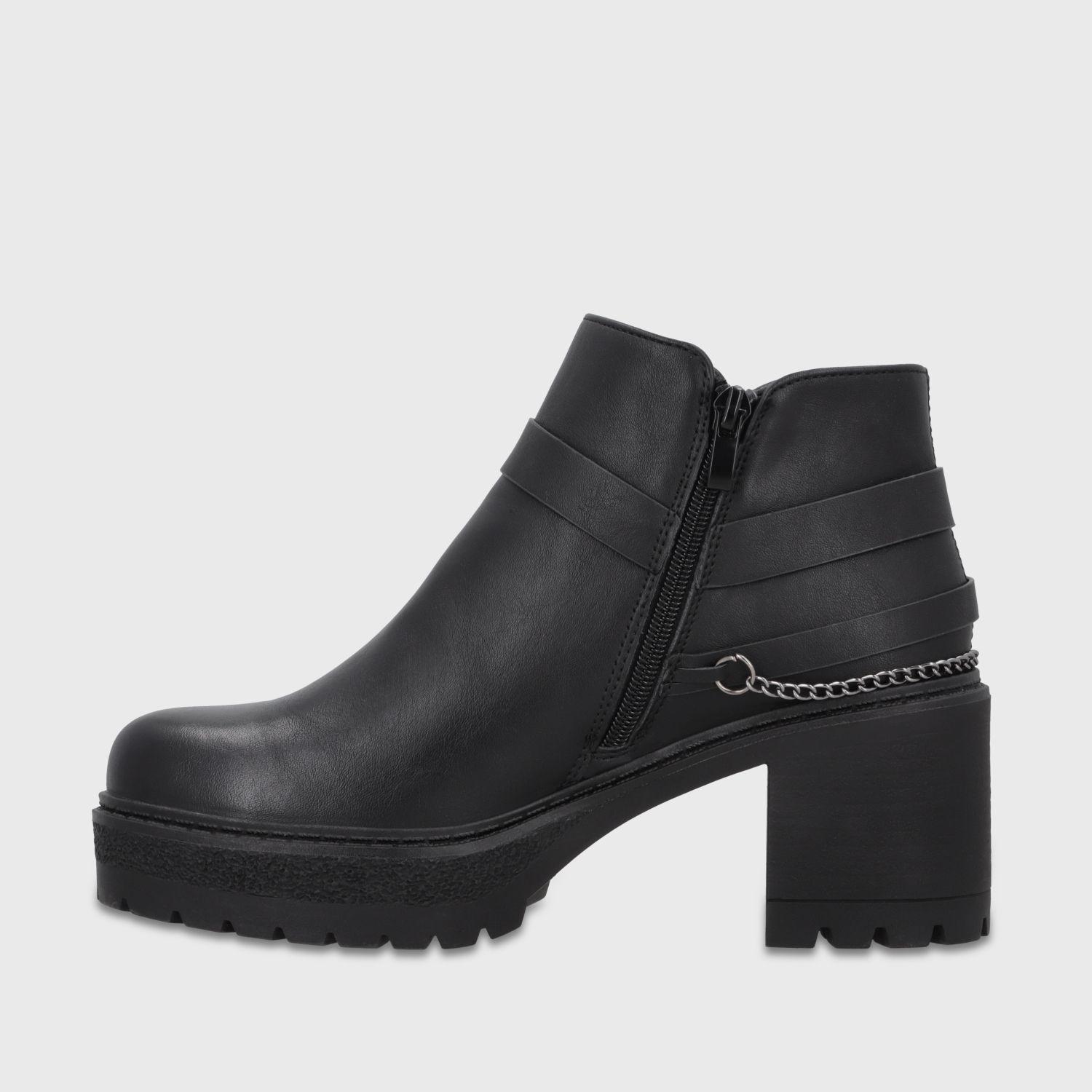 Botin Taco Negro Mujer 6587101 Gotta-3