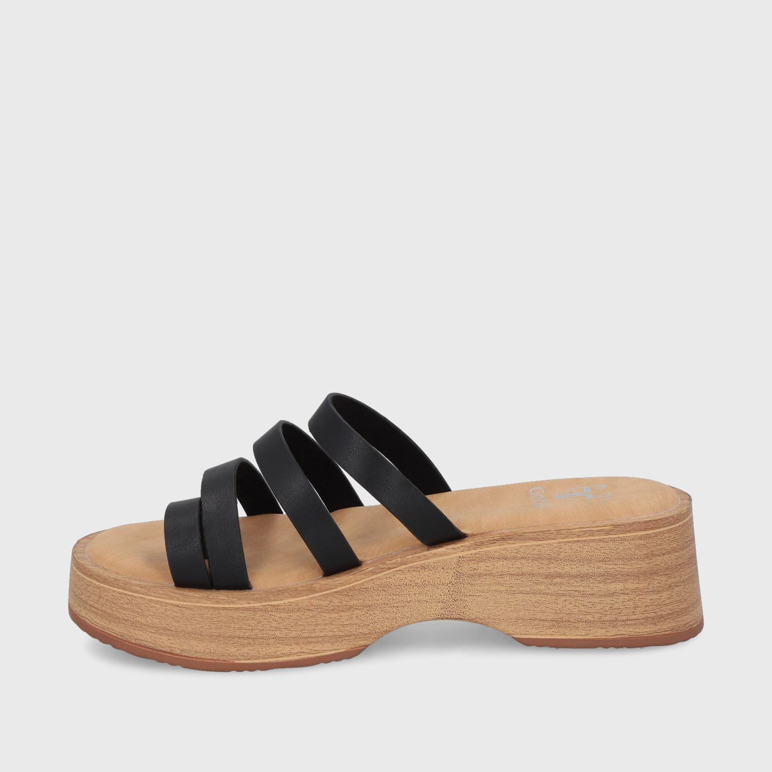 Sandalia Negra  Mujer 45891 Gotta-3