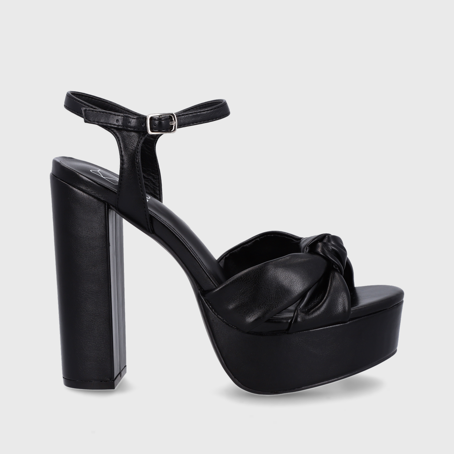 Sandalia Plataforma Negra Mujer 36202 Gotta-0