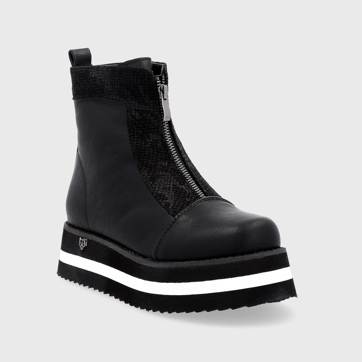 Botín Negro Mujer 25920 Gotta-1