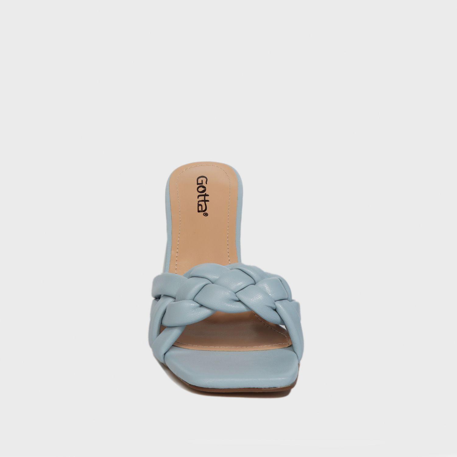 Sandalia Taco Celeste Mujer 25701 Gotta-2