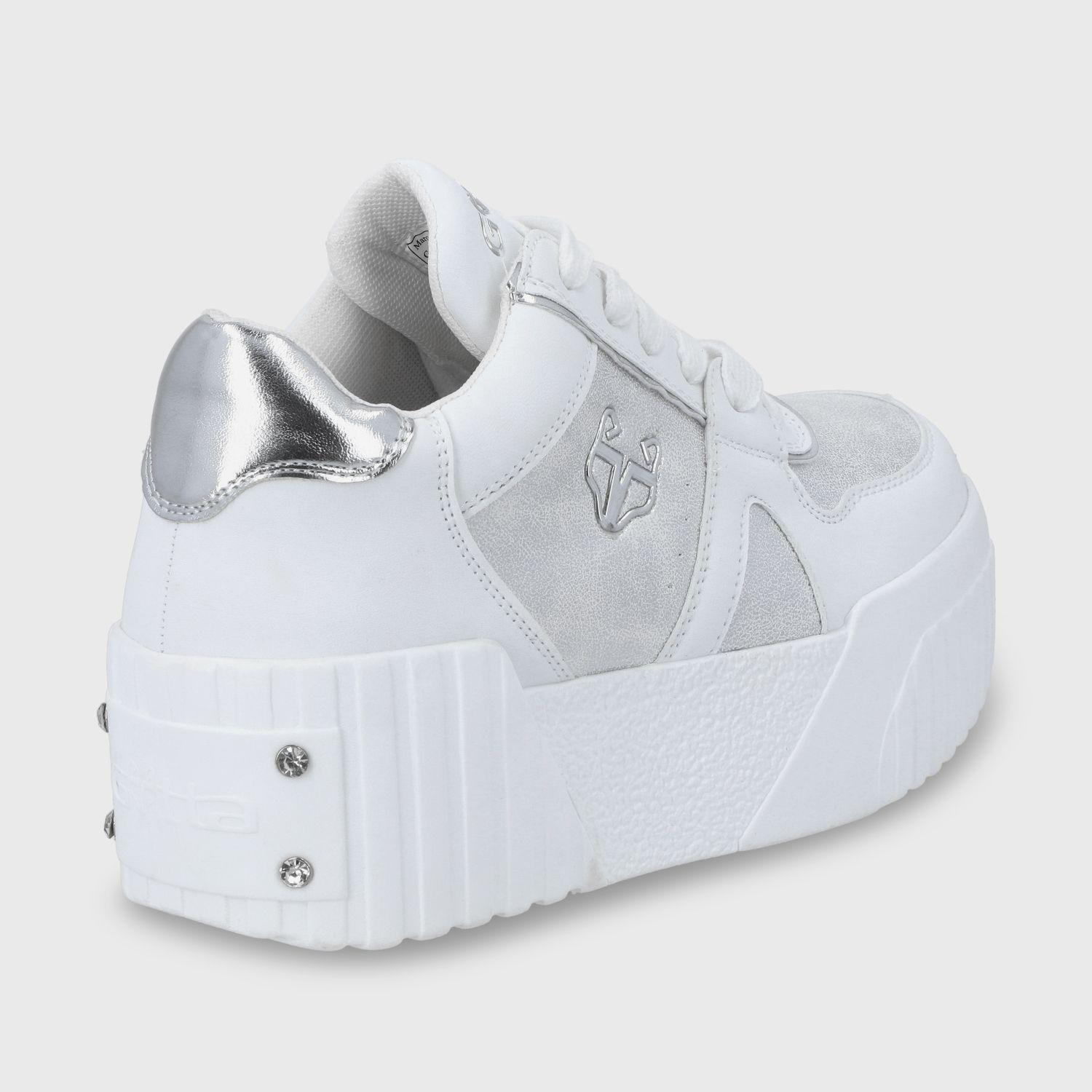 Zapatilla Blanca Mujer 13144 Gotta-3