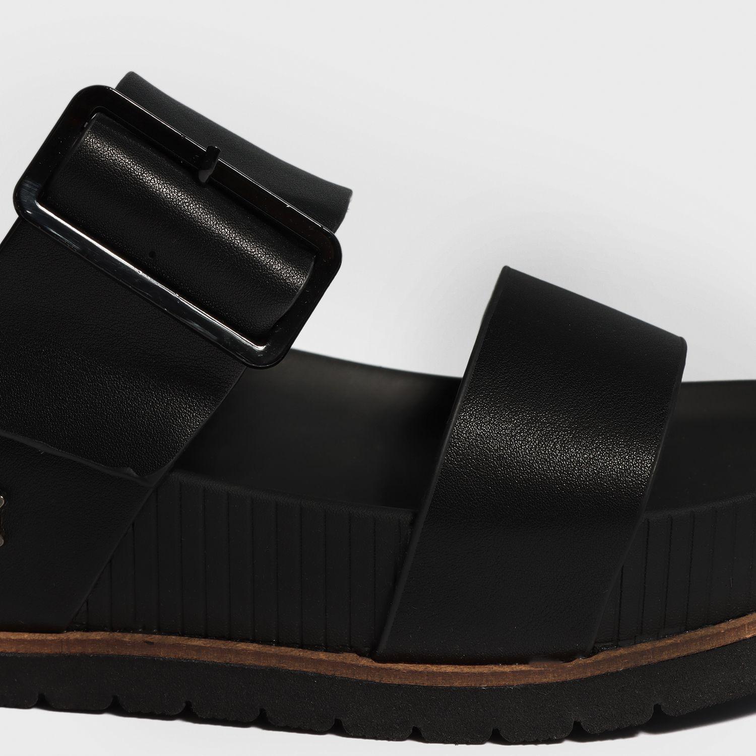 Sandalia Plataforma Negra Mujer 25291 Gotta-5