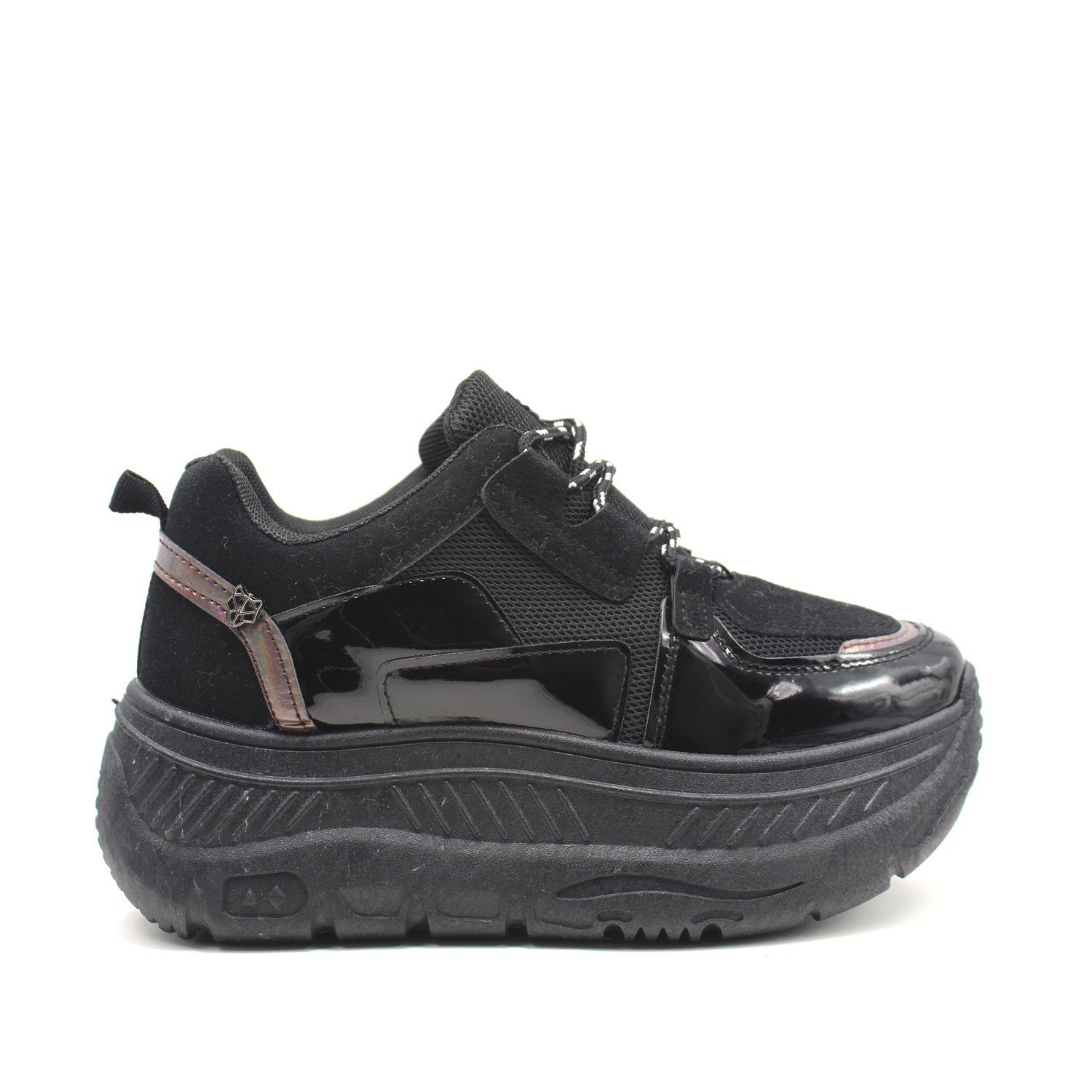 Zapatilla Negra Mujer C5914 Gotta-0