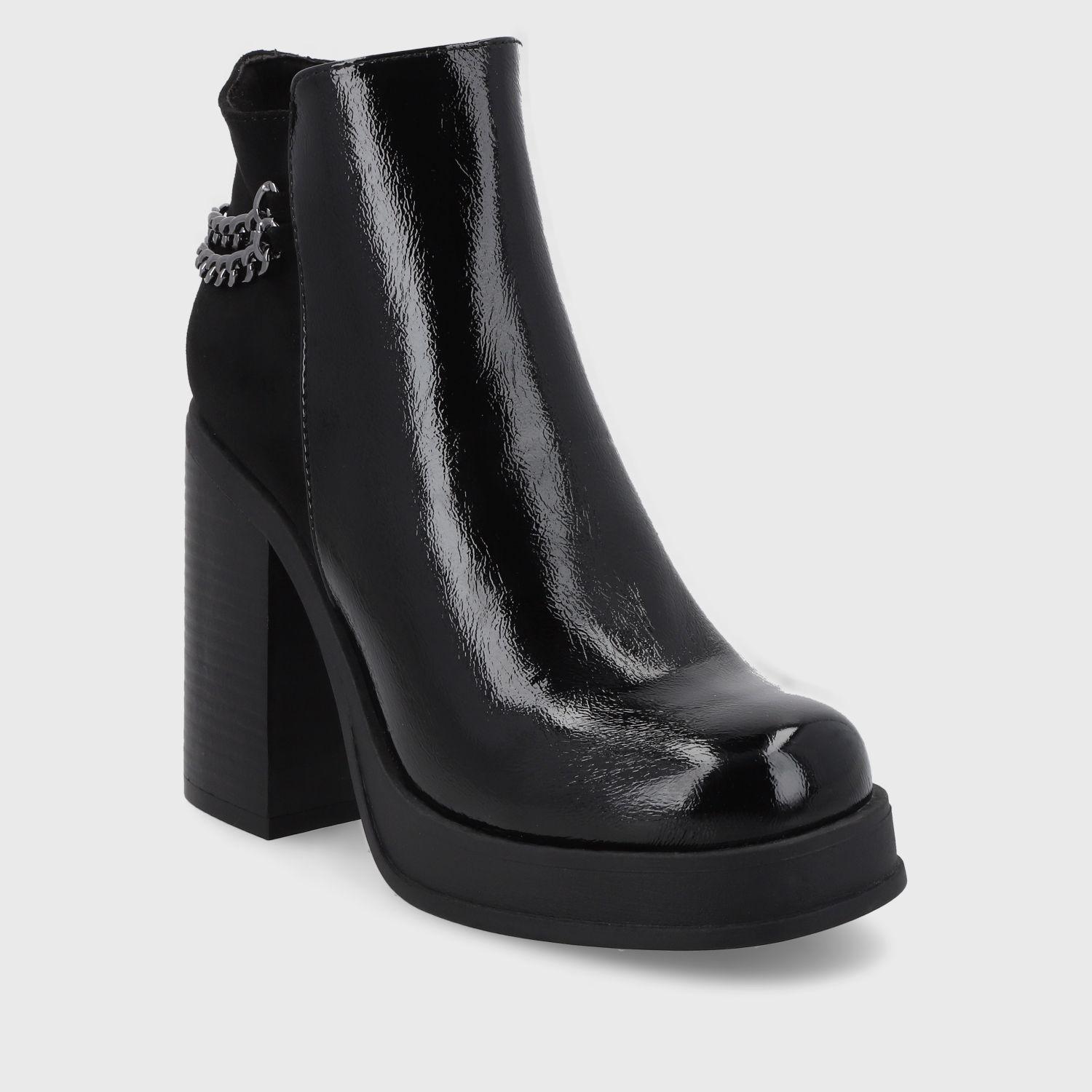 Botín Taco Negro Mujer 33785 Gotta-1