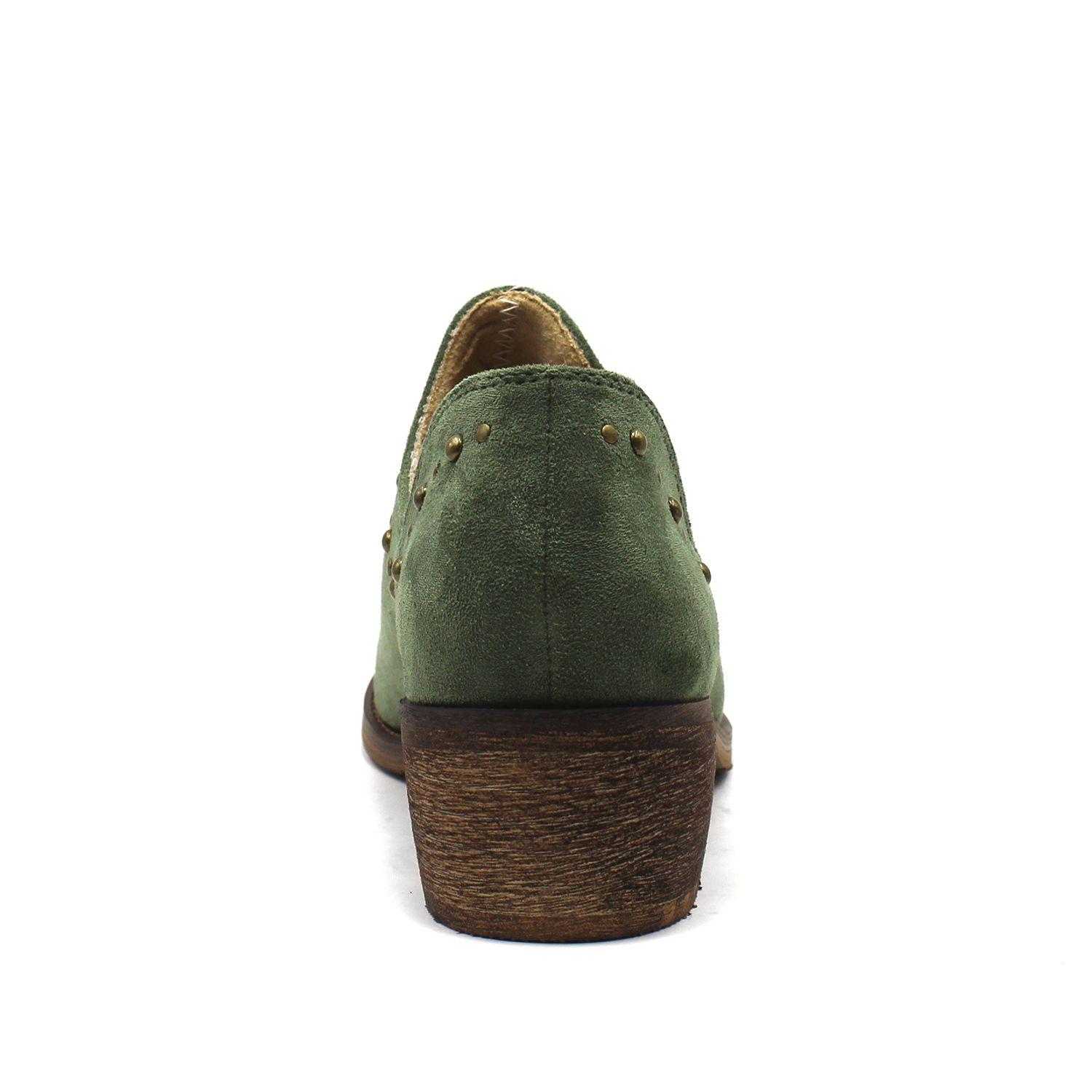 ZAPATO TACO VERDE 87158-4
