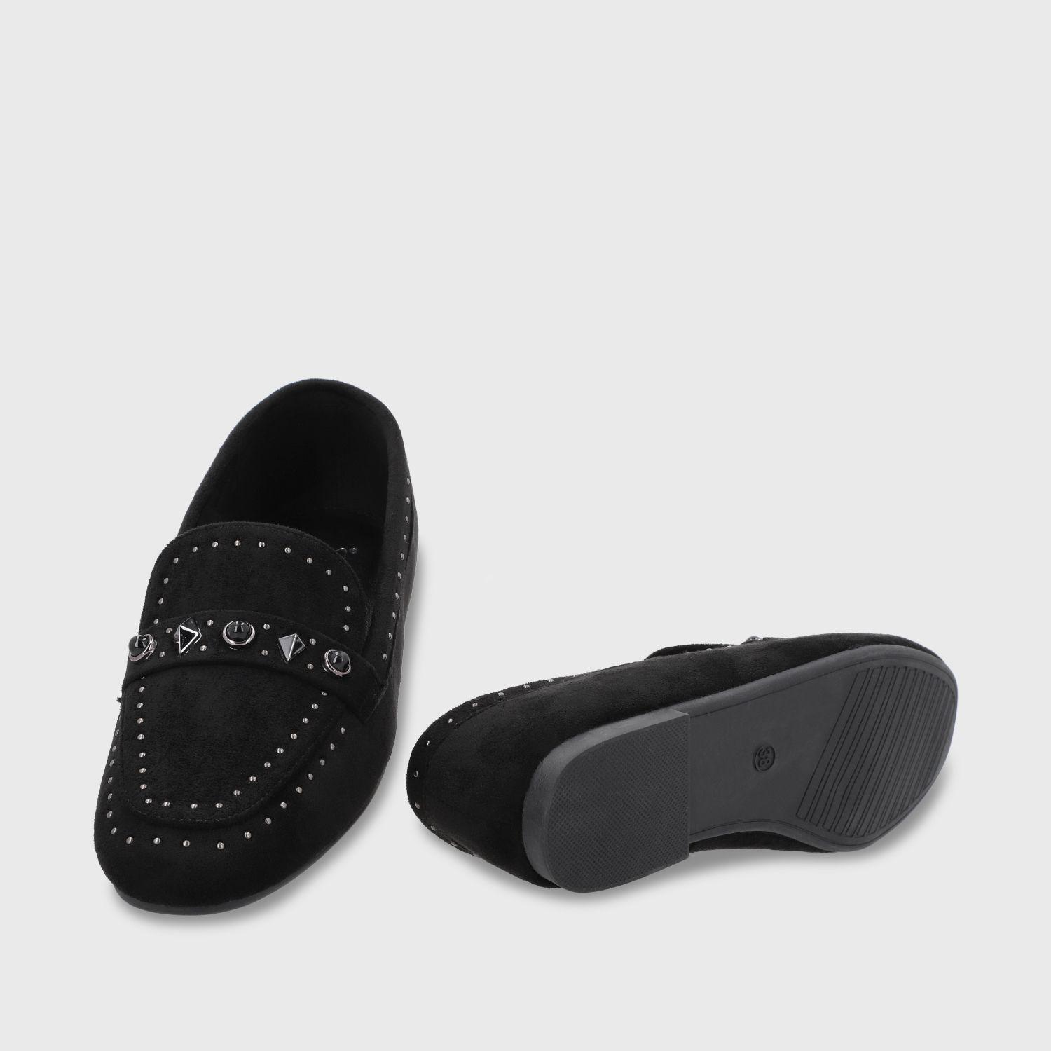 Zapato Plano Negro Mujer 54030 Gotta-6