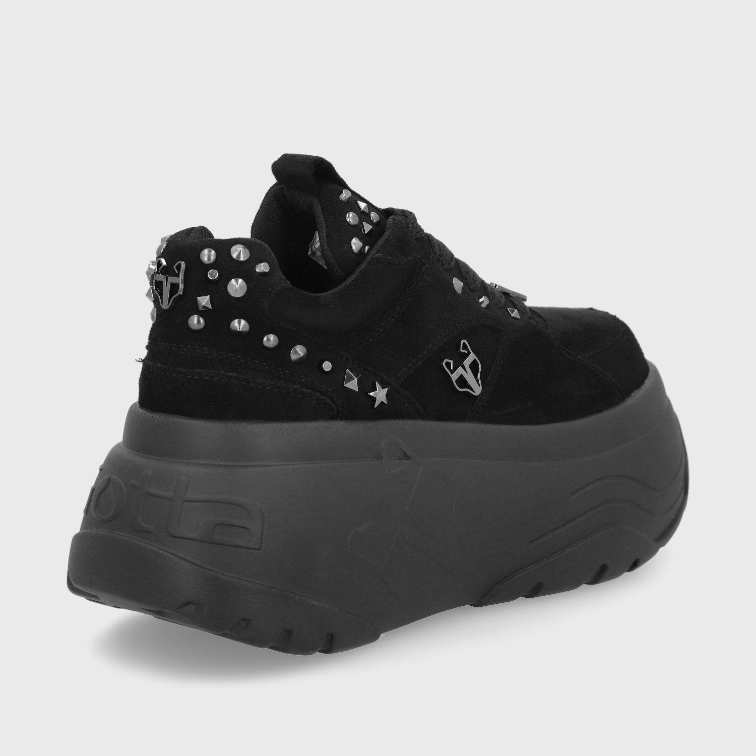 Zapatilla Plataforma Negra Mujer 43062 Gotta-4