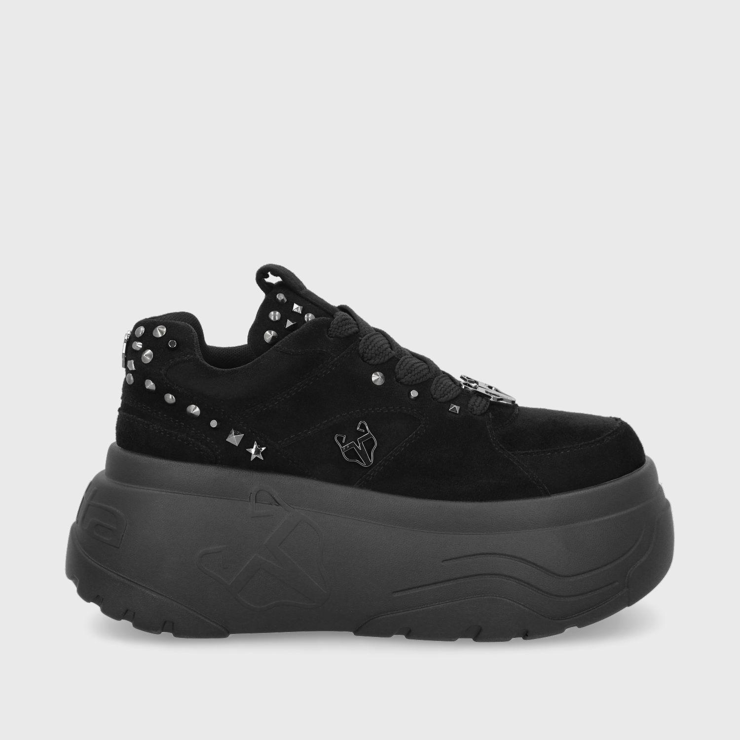 Zapatilla Plataforma Negra Mujer 43062 Gotta-0
