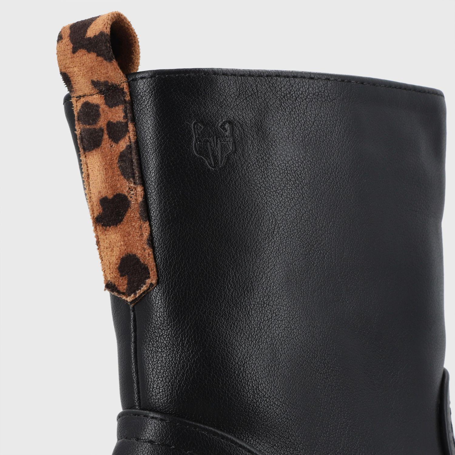 Botin Taco Negro Mujer 55310 Gotta-5