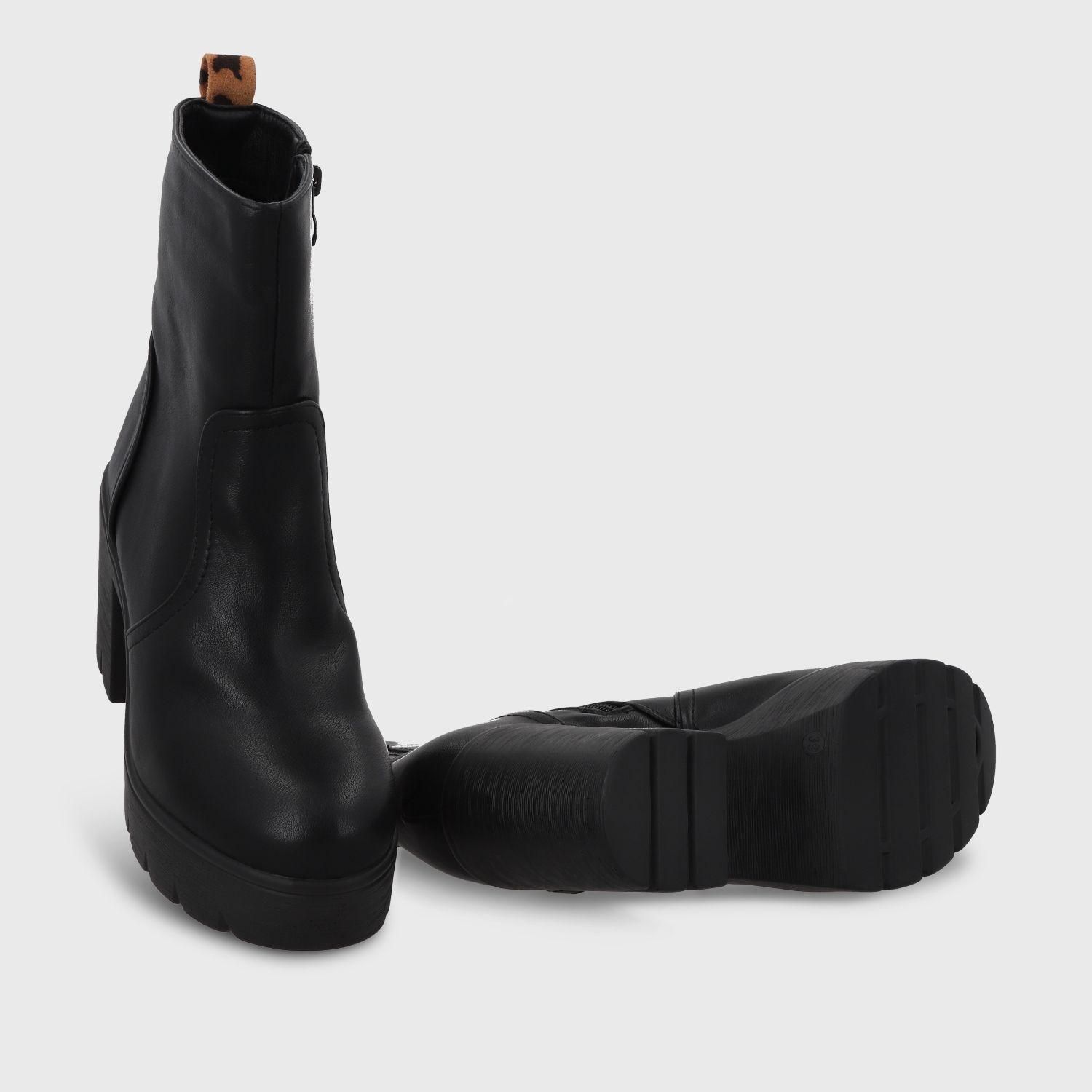 Botin Taco Negro Mujer 55310 Gotta-6