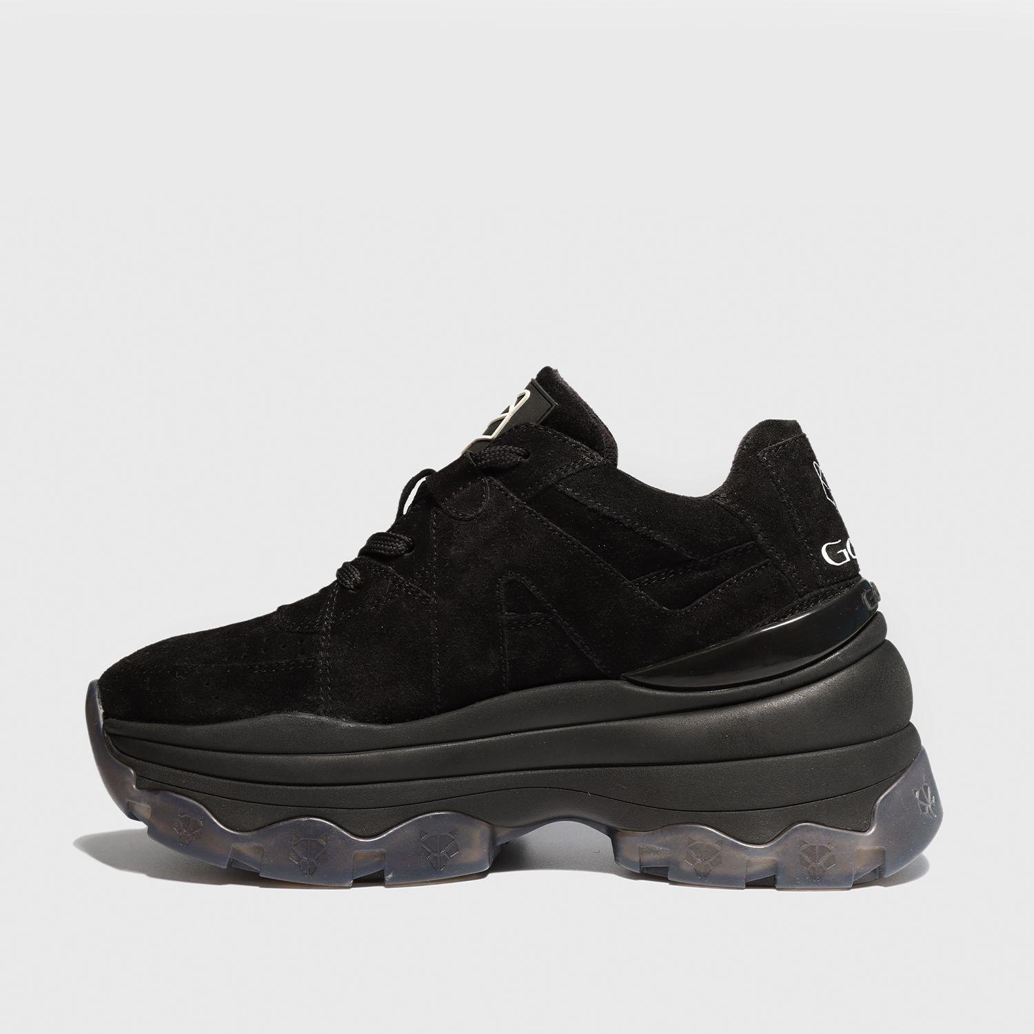 Zapatilla Cuero Negra Mujer 18540 Gotta-3