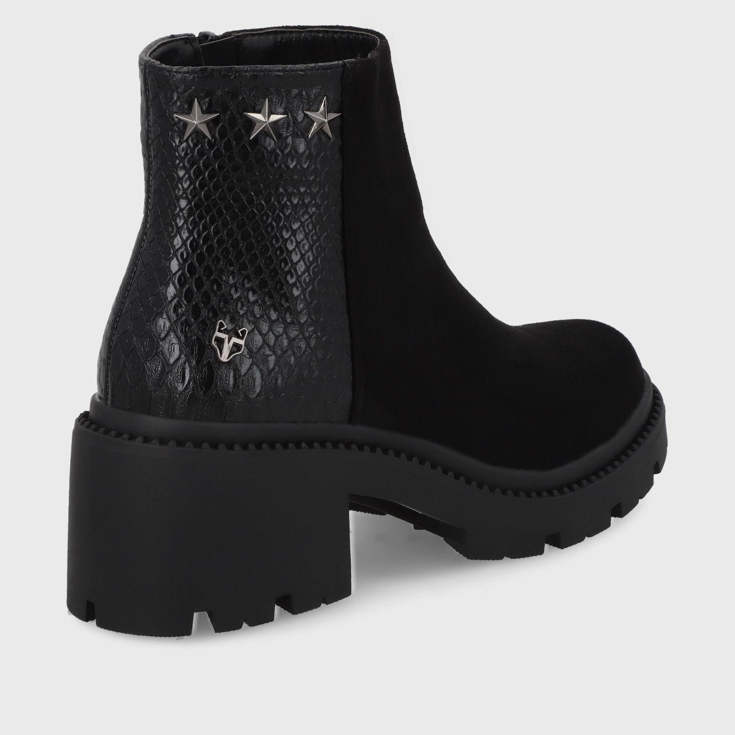 Botín Negro Mujer 45744 Gotta-4