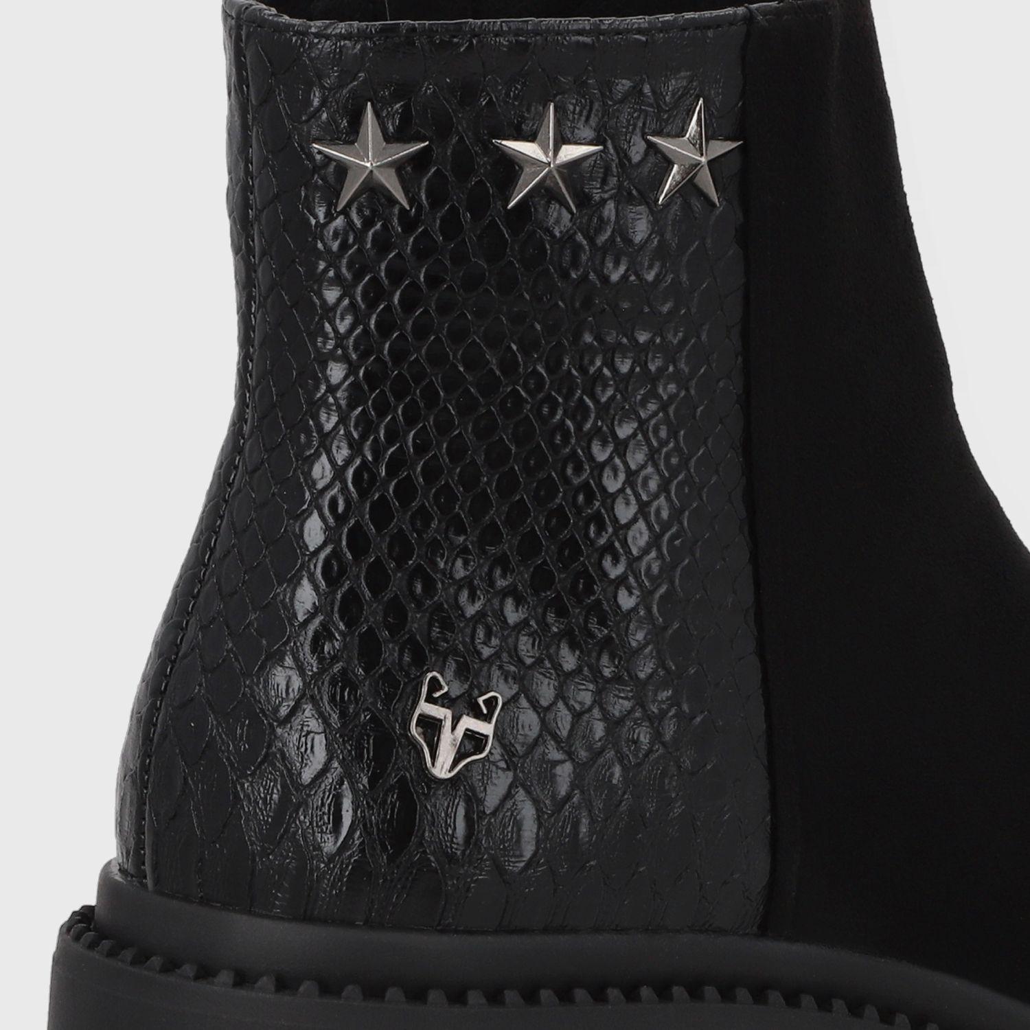 Botín Negro Mujer 45744 Gotta-5