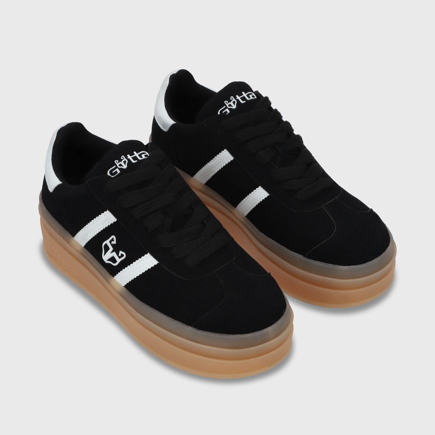 zapatilla Plataforma Negro Mujer 53750 Gotta-2