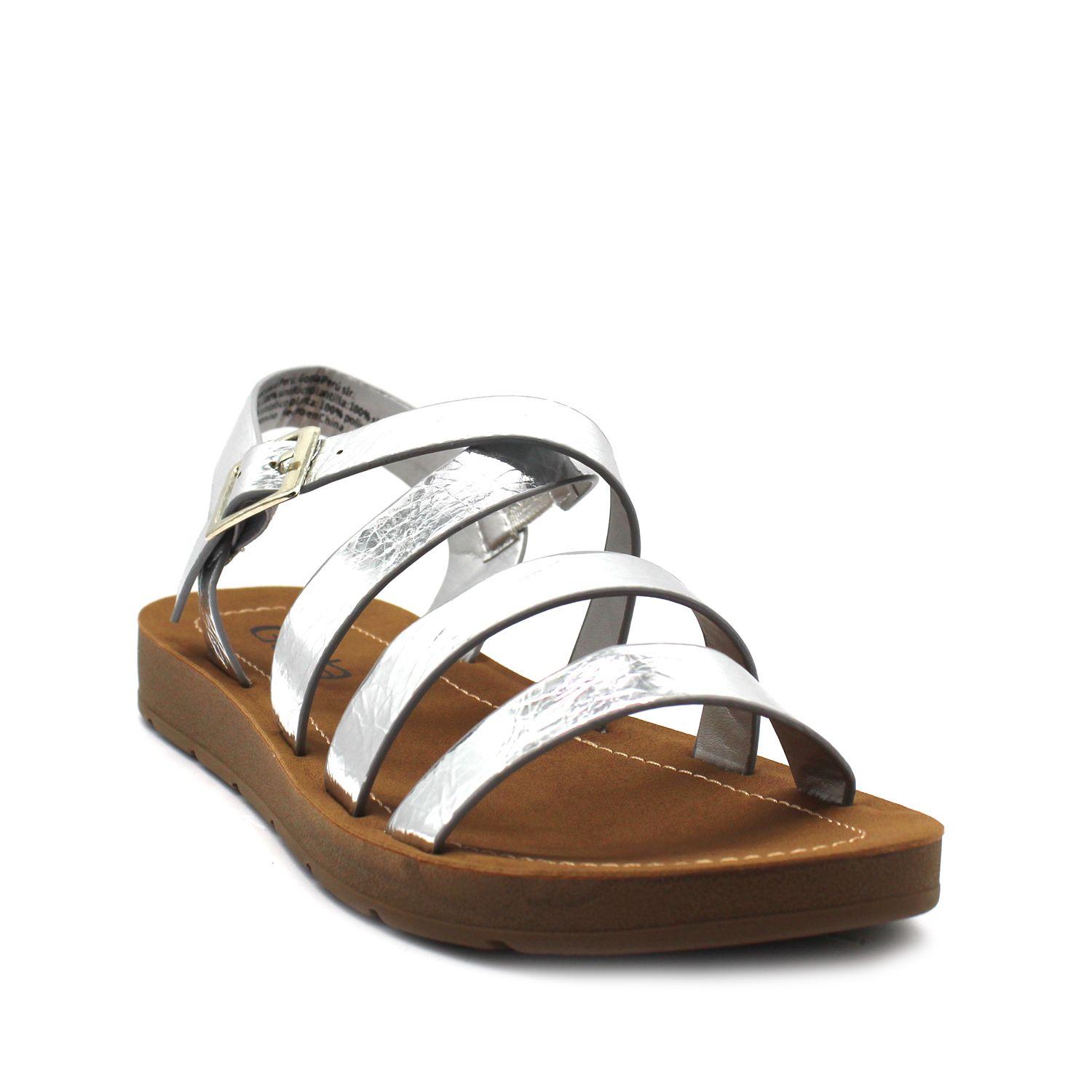 SANDALIA PLATEADA 95040-1