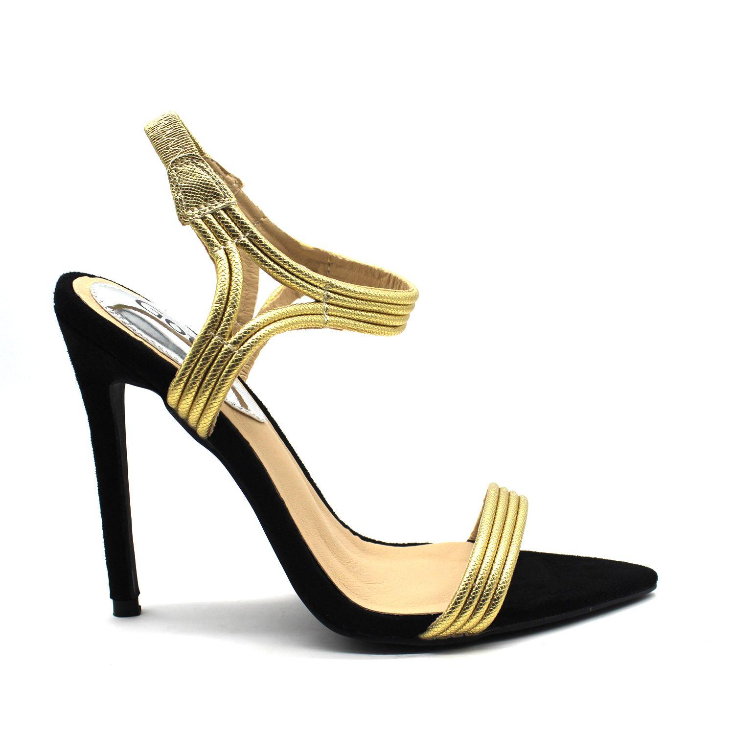 Sandalia Dorada Mujer 95605 Gotta-0