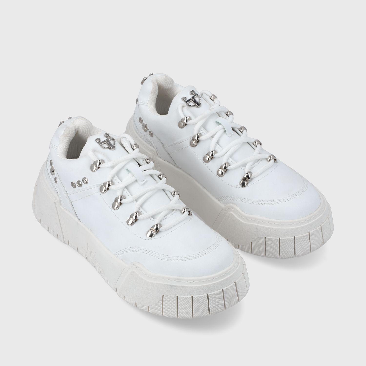 Zapatilla Blanca Mujer 43113 Gotta-2