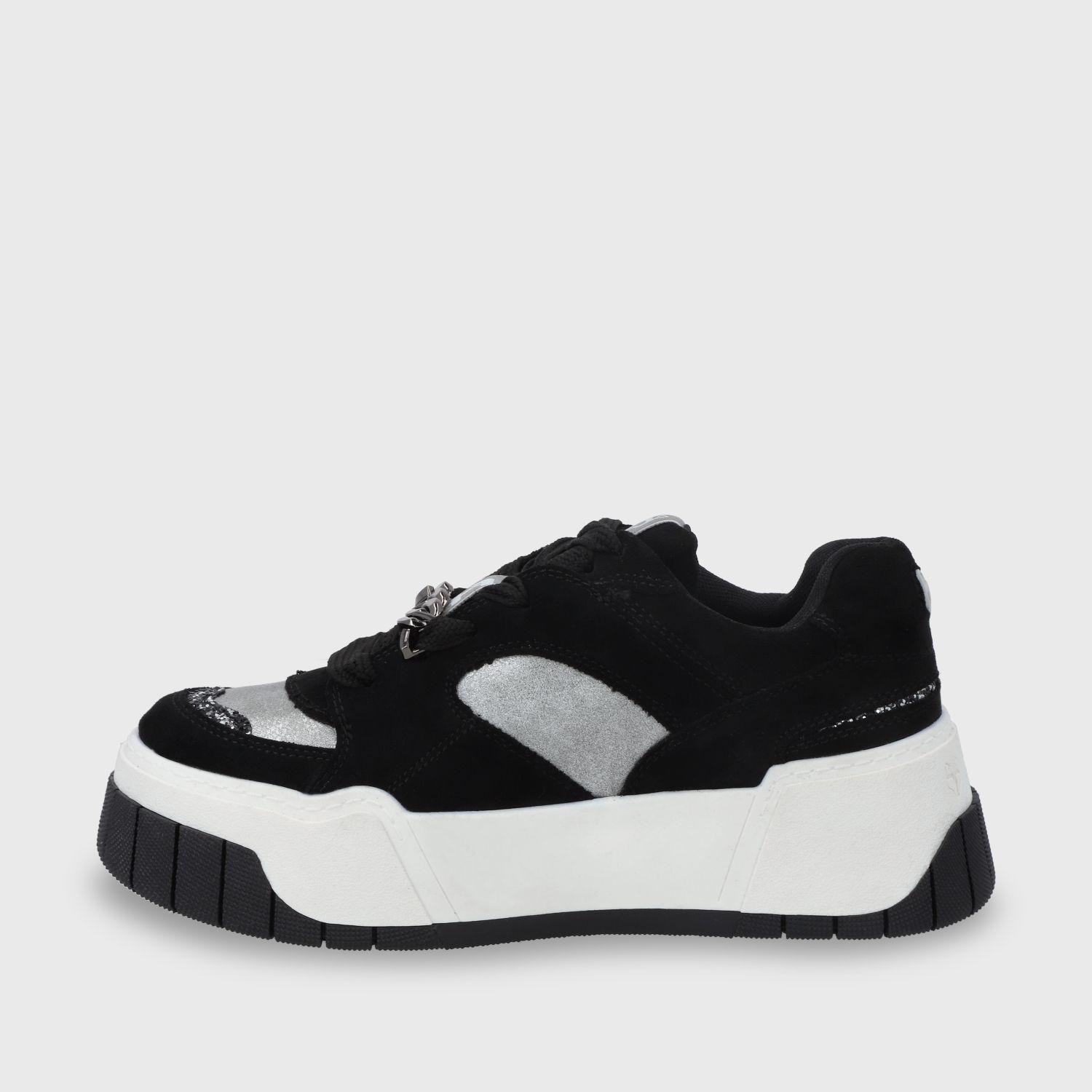 Zapatilla Plataforma Negra Mujer 43111 Gotta-4
