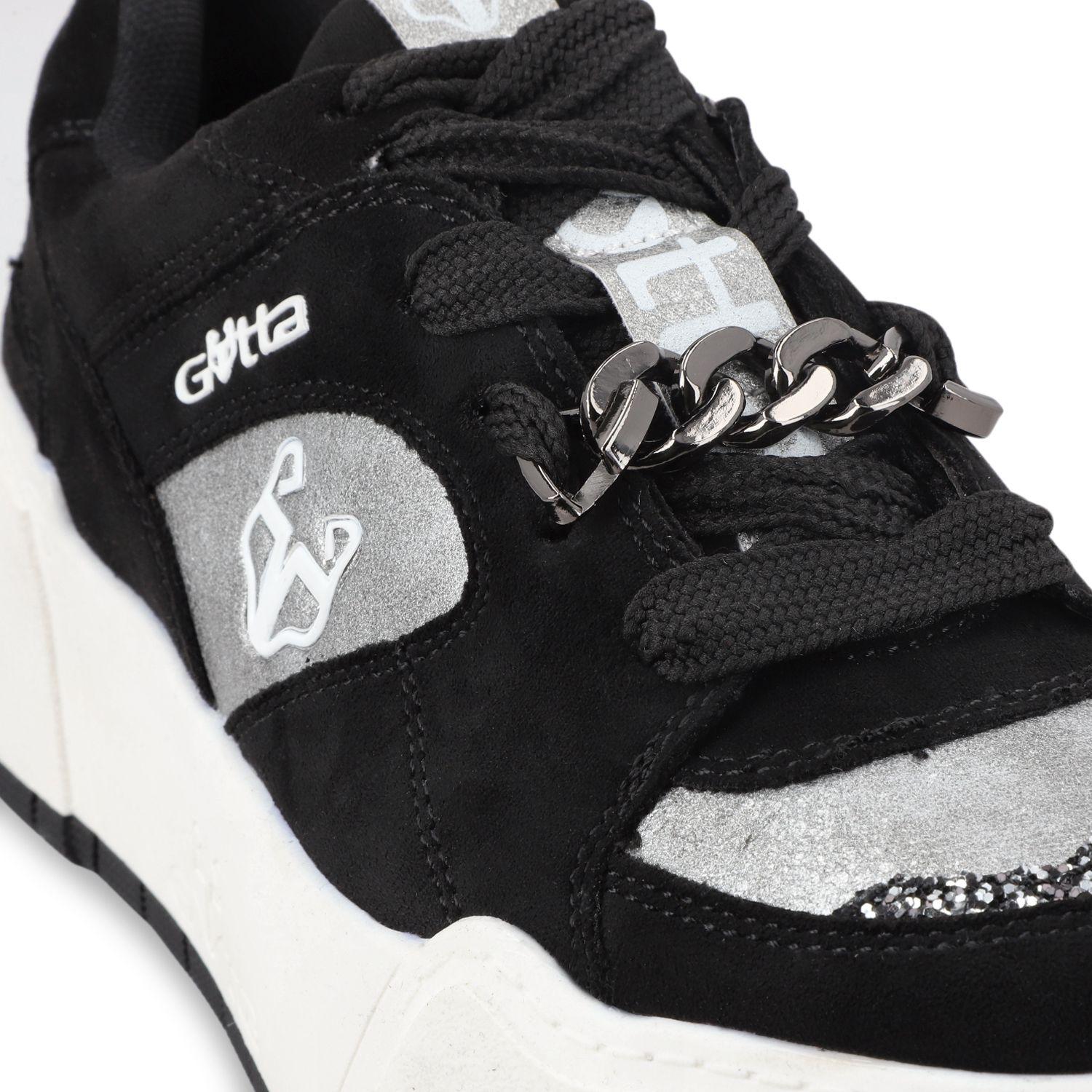 Zapatilla Plataforma Negra Mujer 43111 Gotta-5