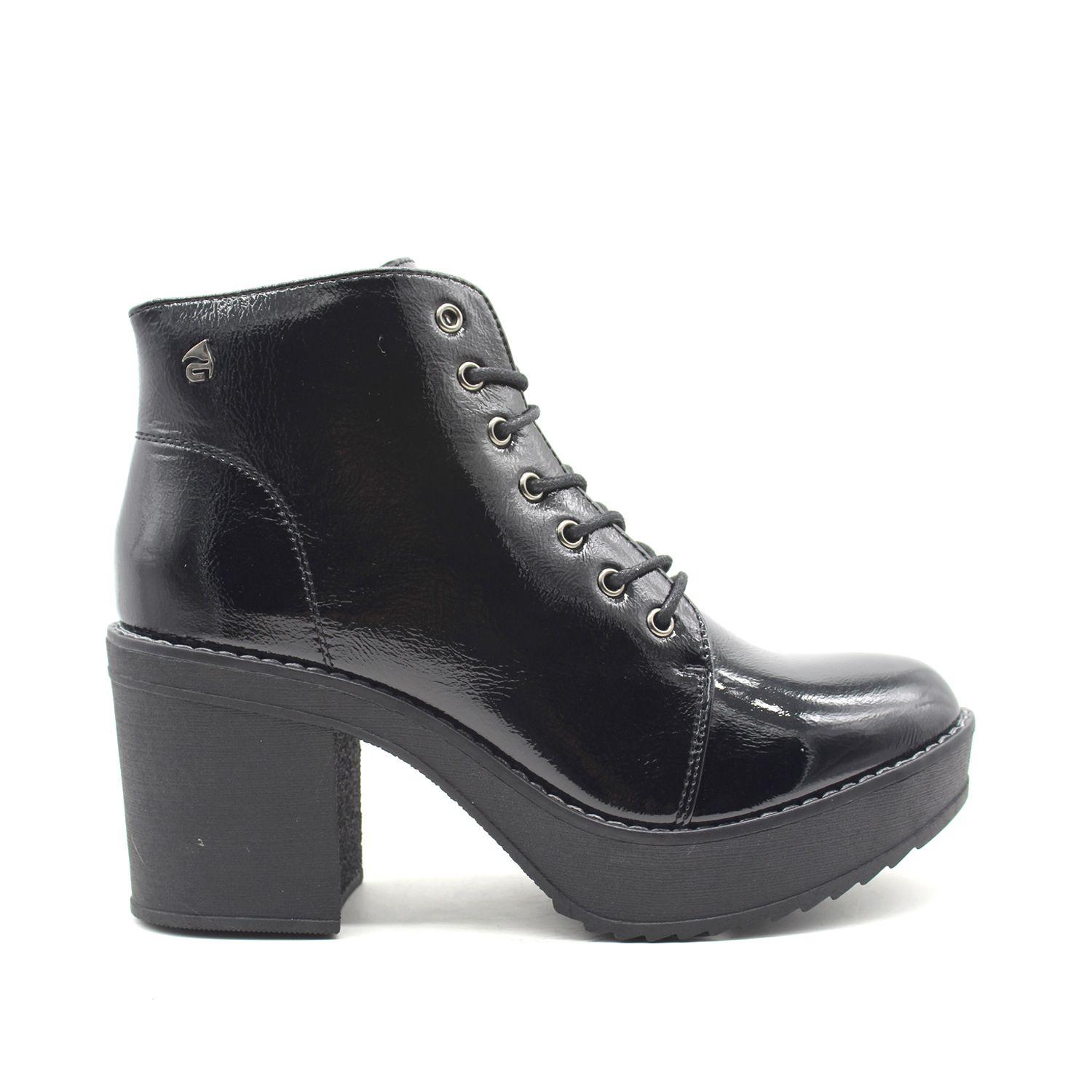 Botín Negro Mujer C7328 Gotta-0