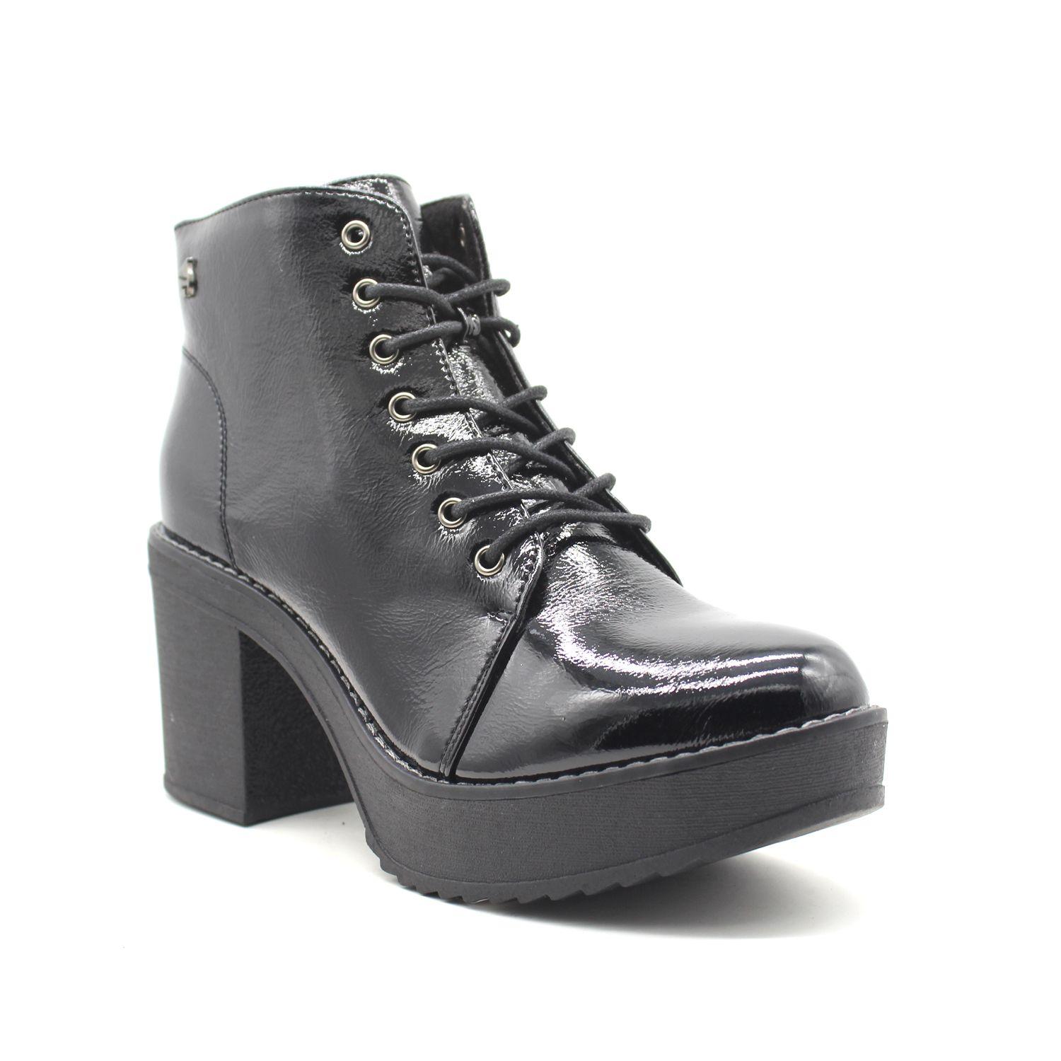 Botín Negro Mujer C7328 Gotta-1