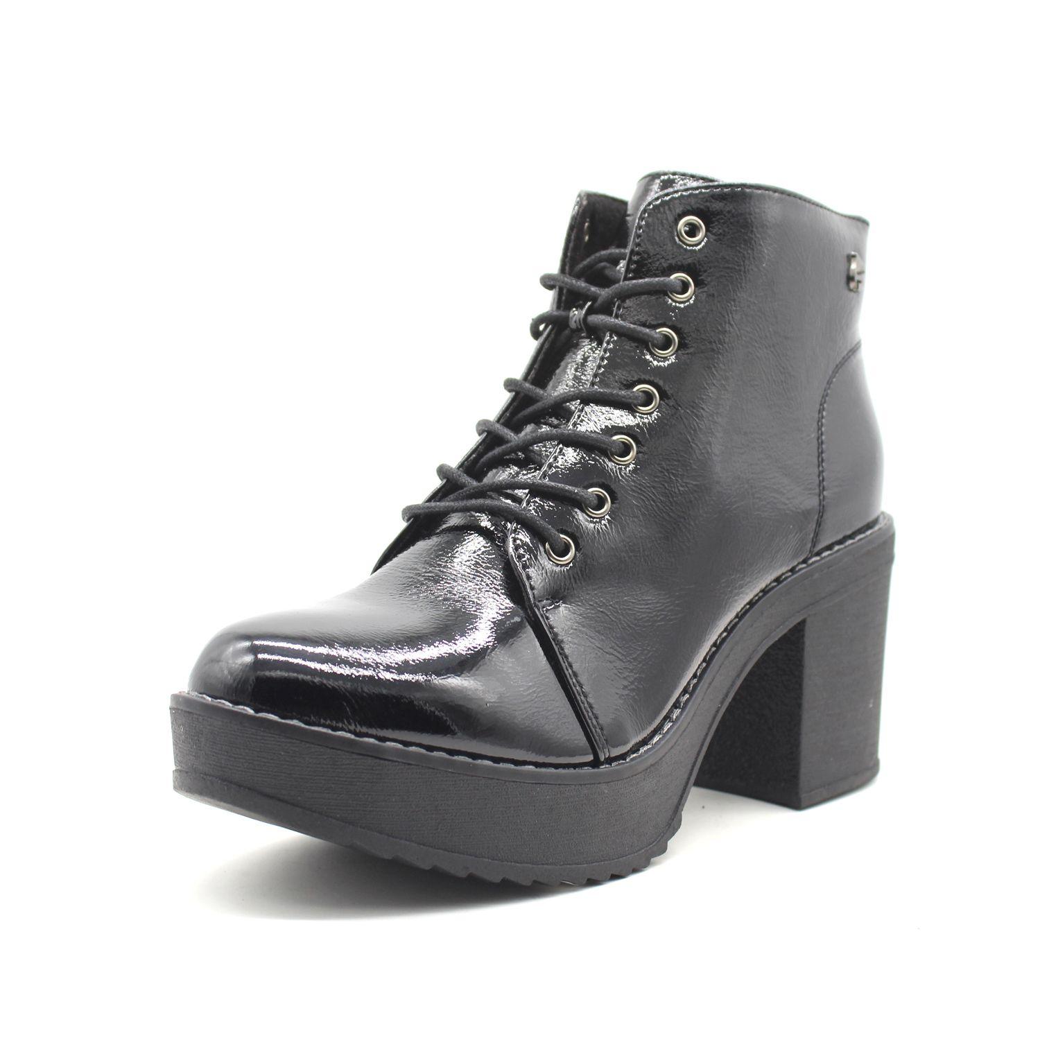 Botín Negro Mujer C7328 Gotta-4