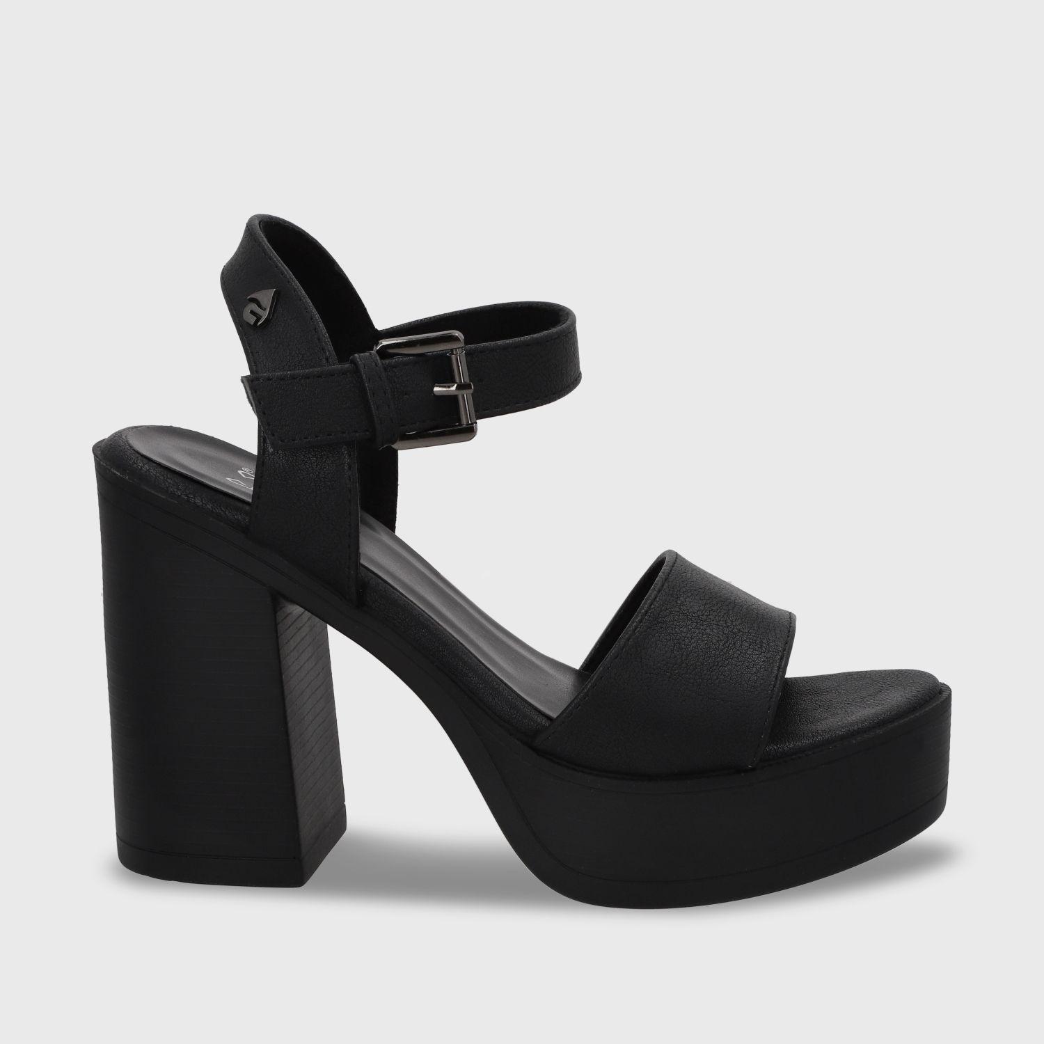 Sandalia Plataforma Negro Mujer 45961 Gotta-0