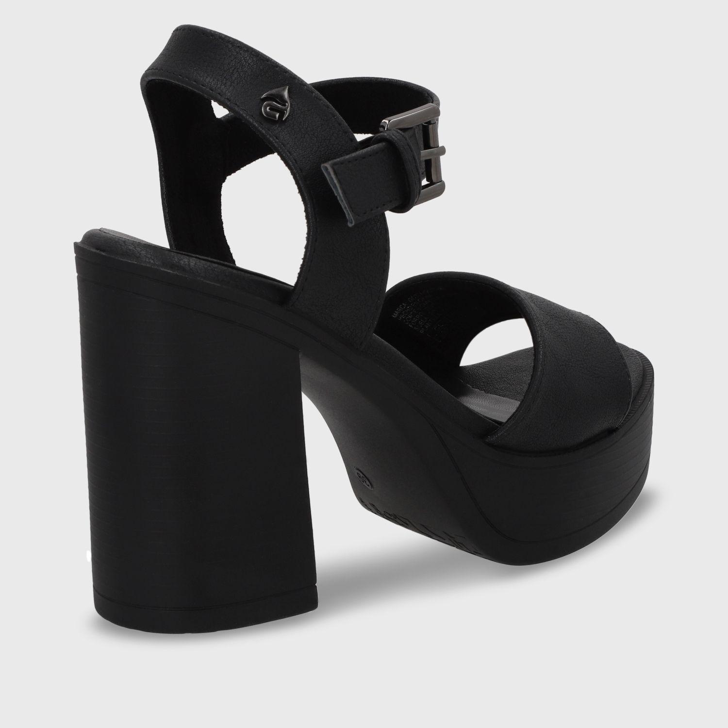 Sandalia Plataforma Negro Mujer 45961 Gotta-4