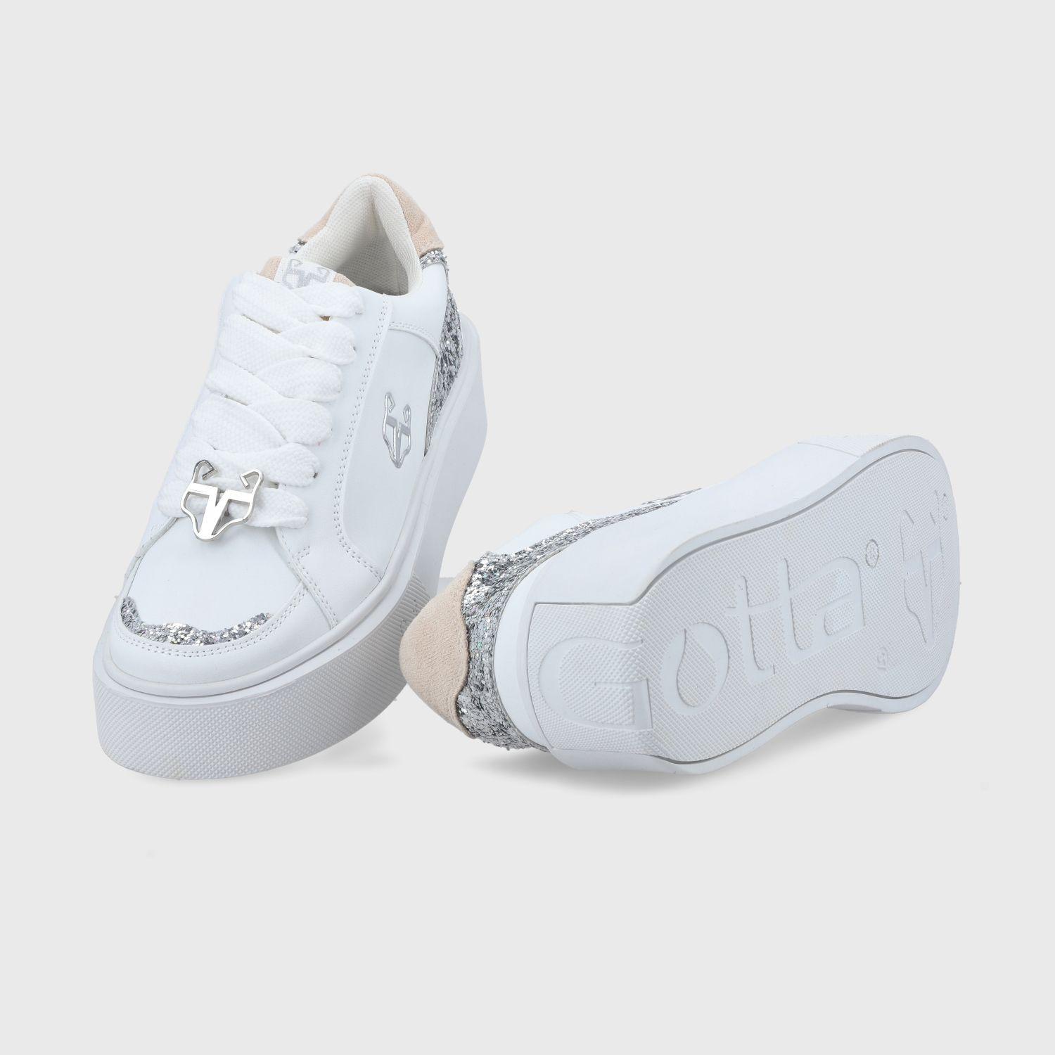 Zapatilla Blanca Mujer 43046 Gotta-6